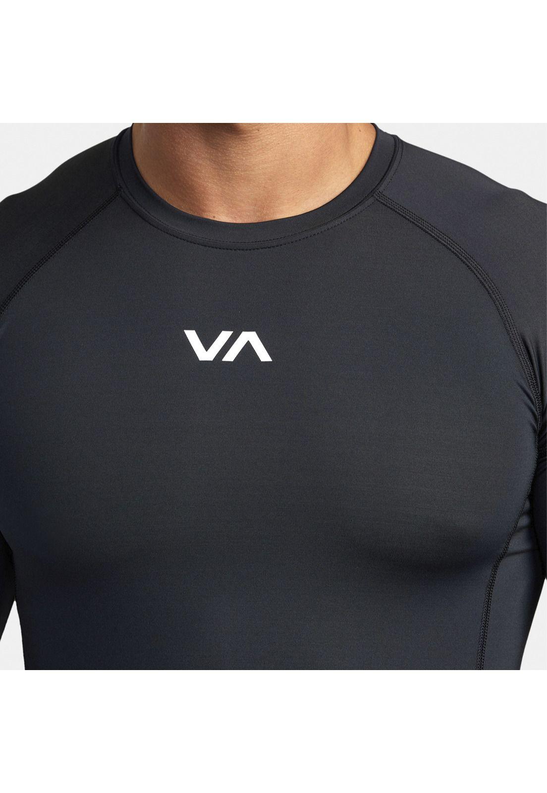 Polera Hombre Sport Rashguard M Sf Negro-3