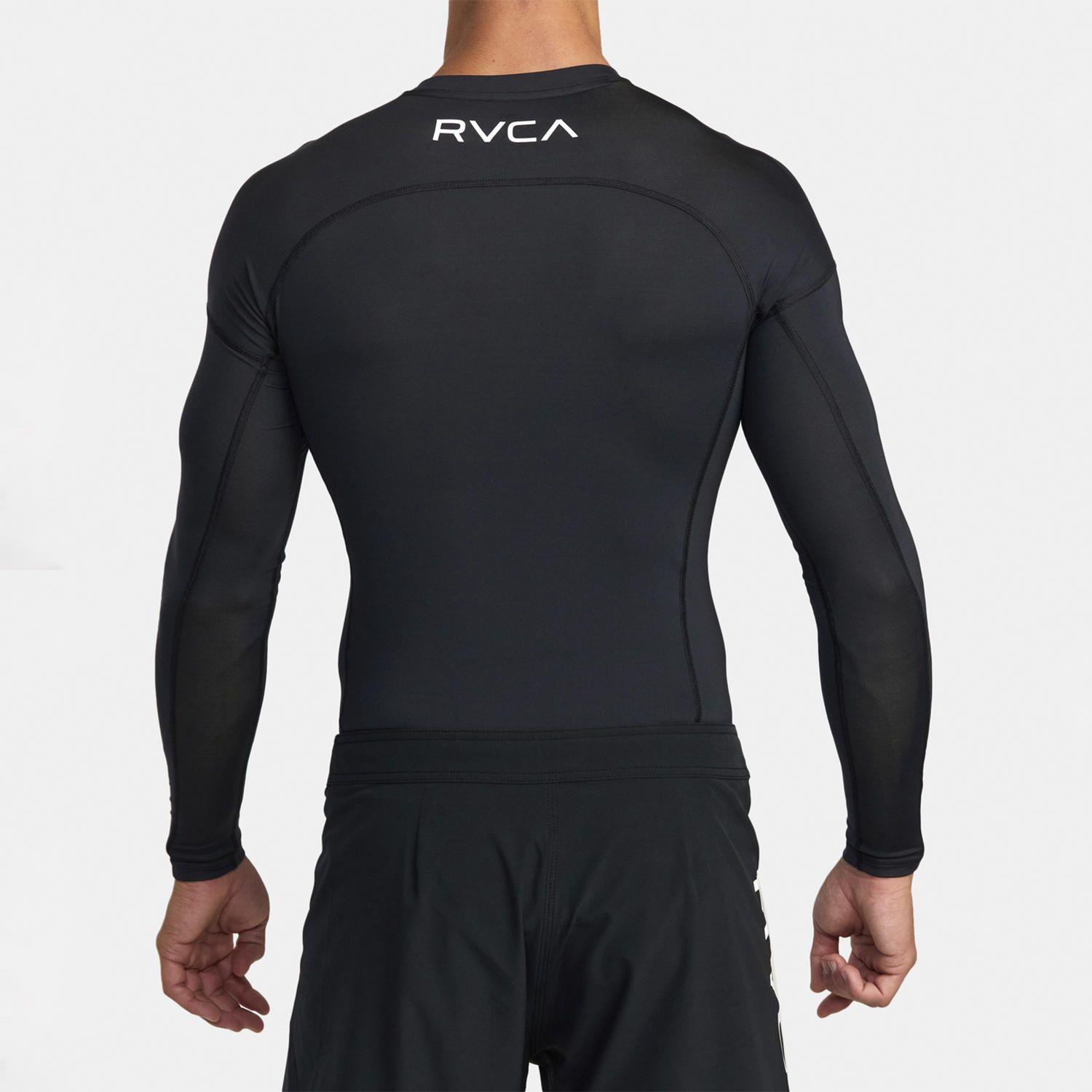 Polera Hombre Sport Rashguard M Sf Negro-1