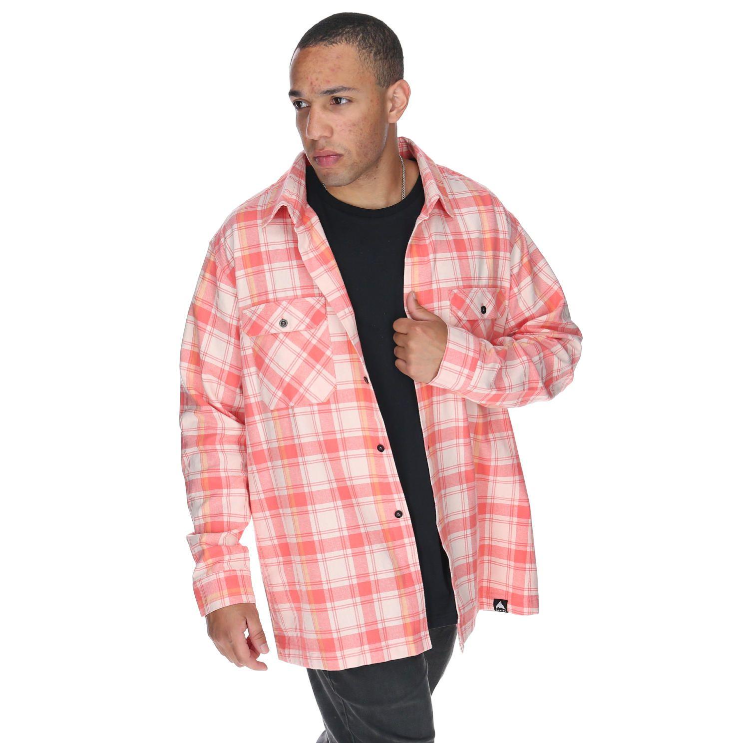 Camisa M/L Hombre Brighton Ii Rojo-0