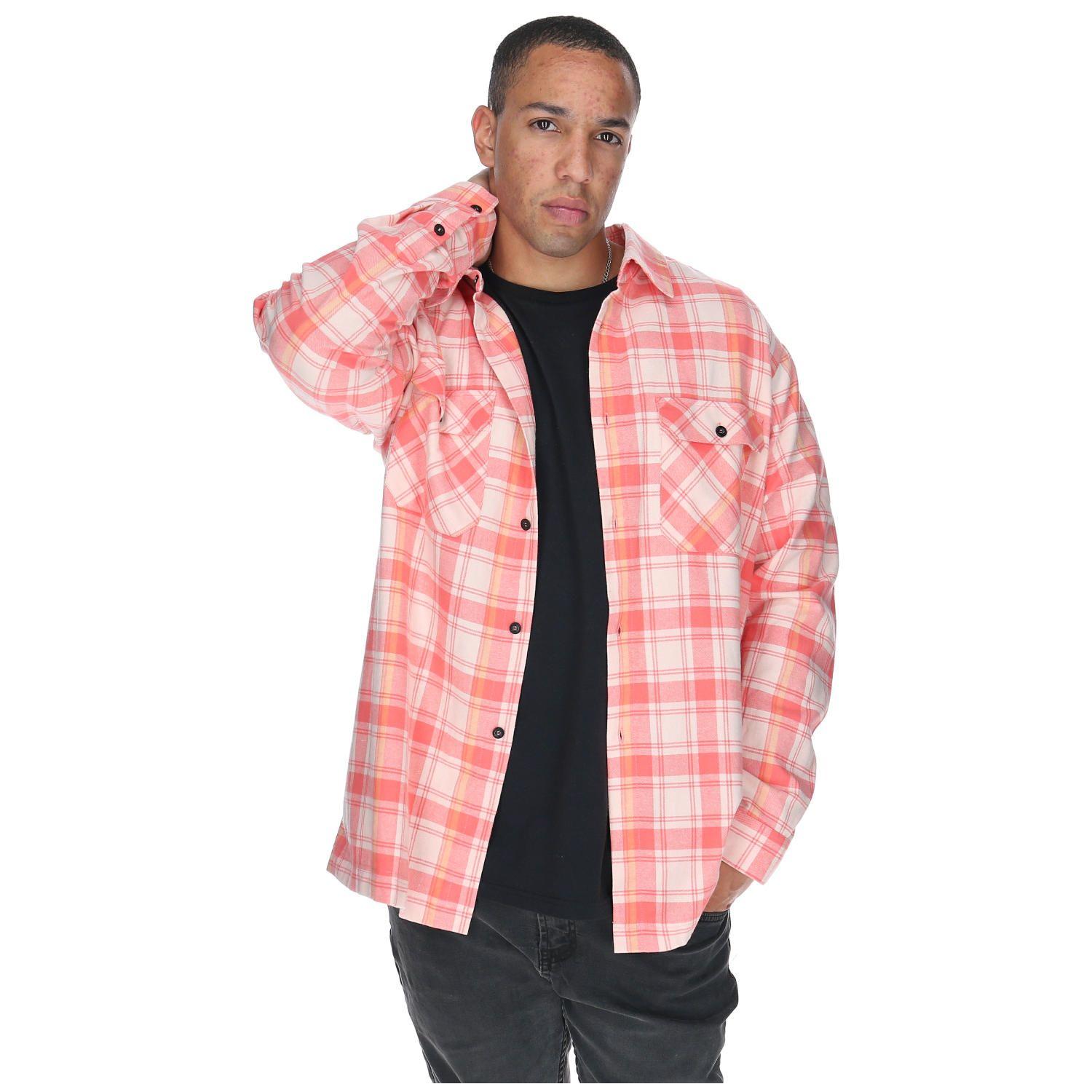 Camisa M/L Hombre Brighton Ii Rojo-4