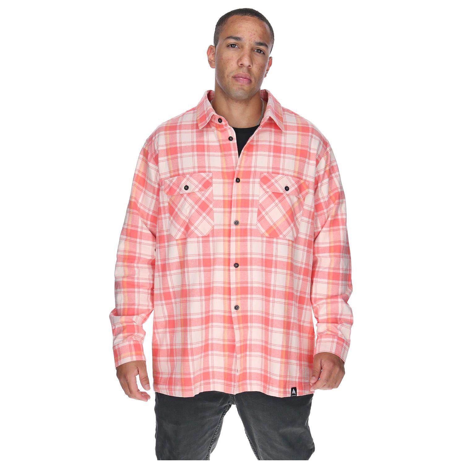 Camisa M/L Hombre Brighton Ii Rojo-5