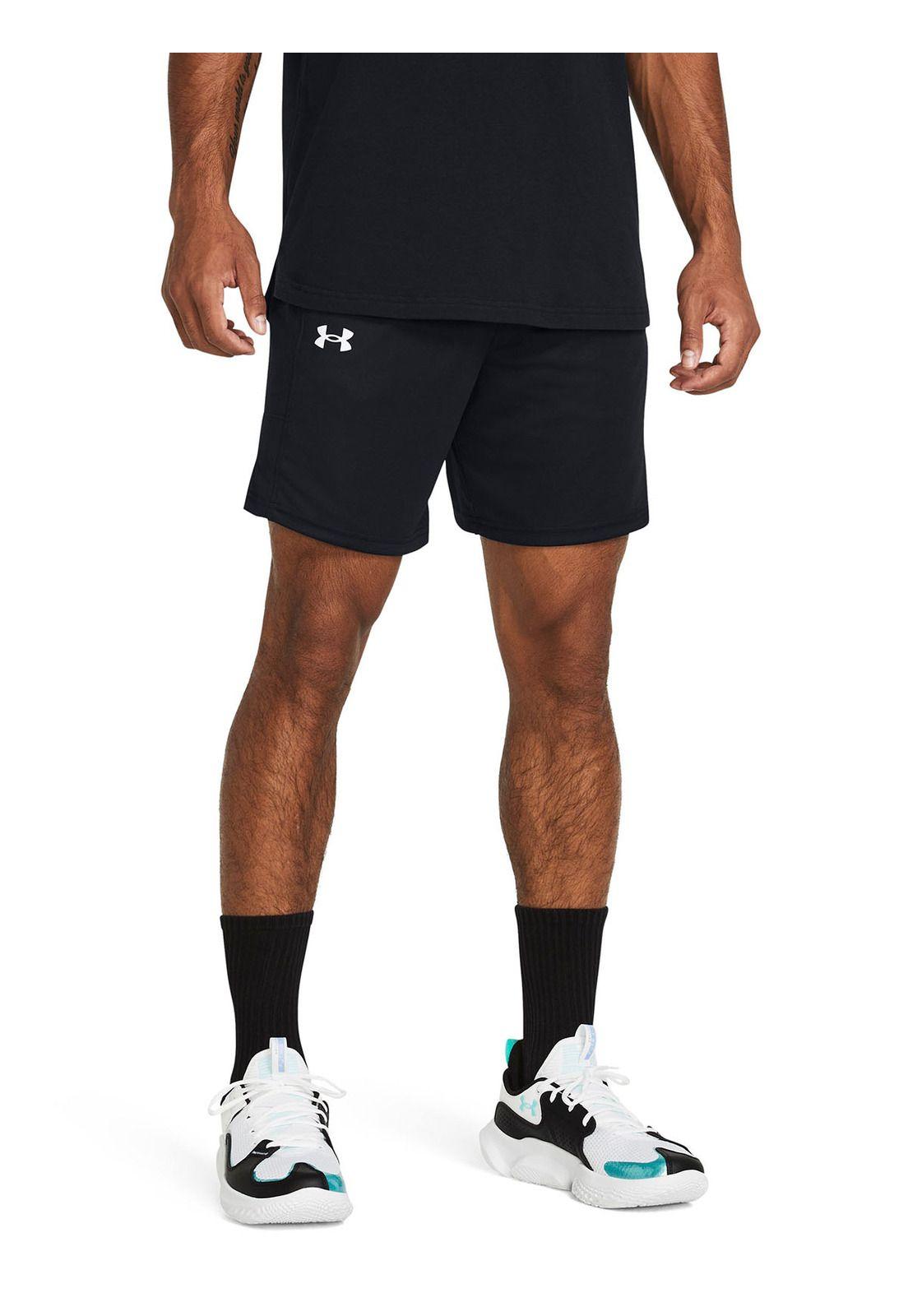 Shorts Negro Baseline Para Hombre-3
