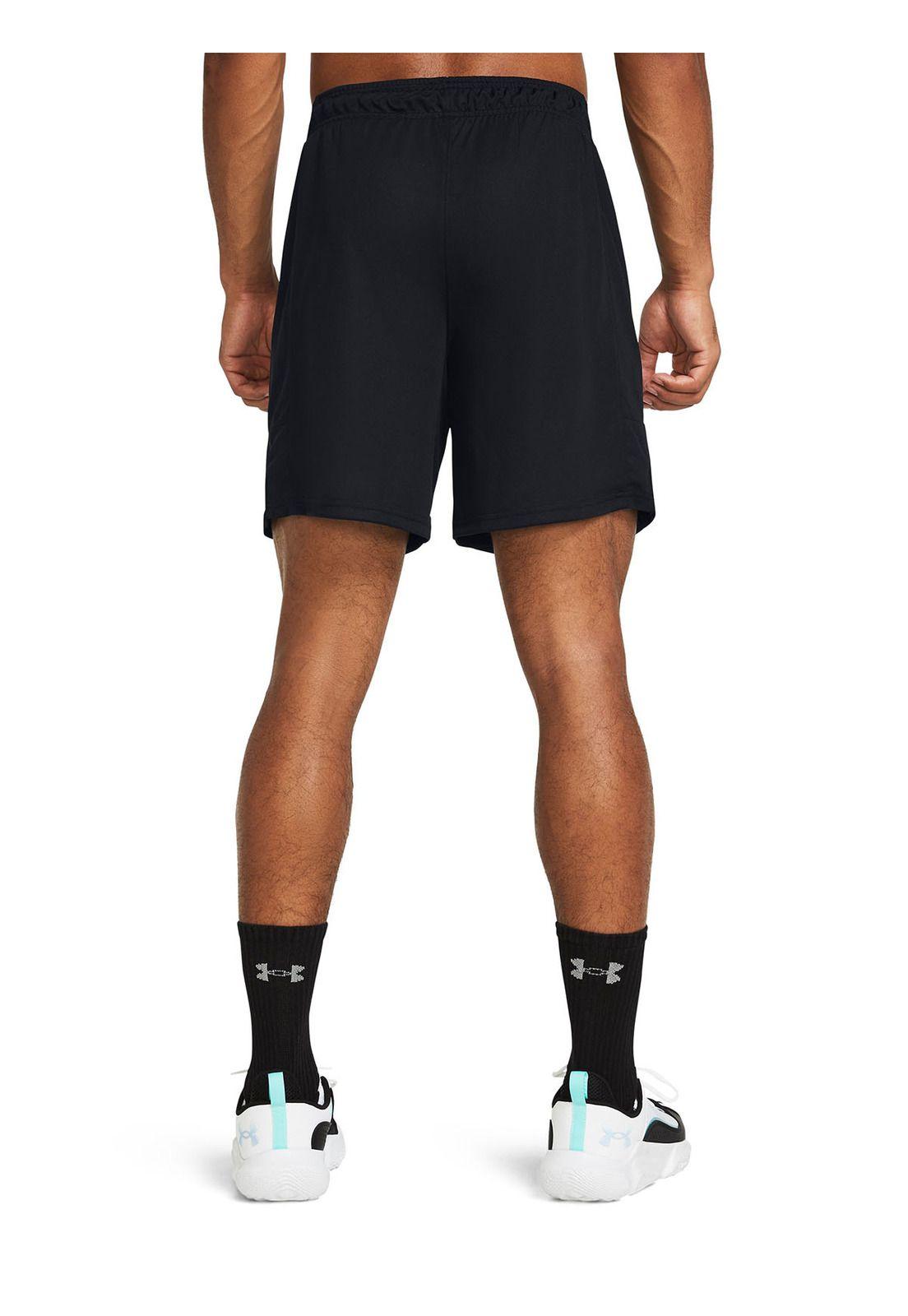 Shorts Negro Baseline Para Hombre-4