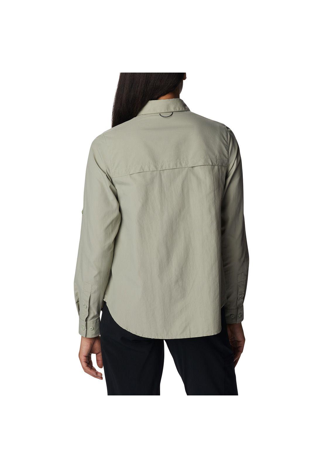 Camisa Silver Ridge 3.0 Ls Verde Musgo Mujer-6