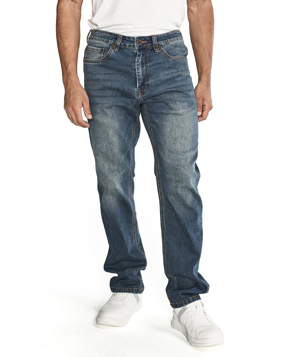 Jeans Casual Triblend Stretch Den Azul Hombre-5
