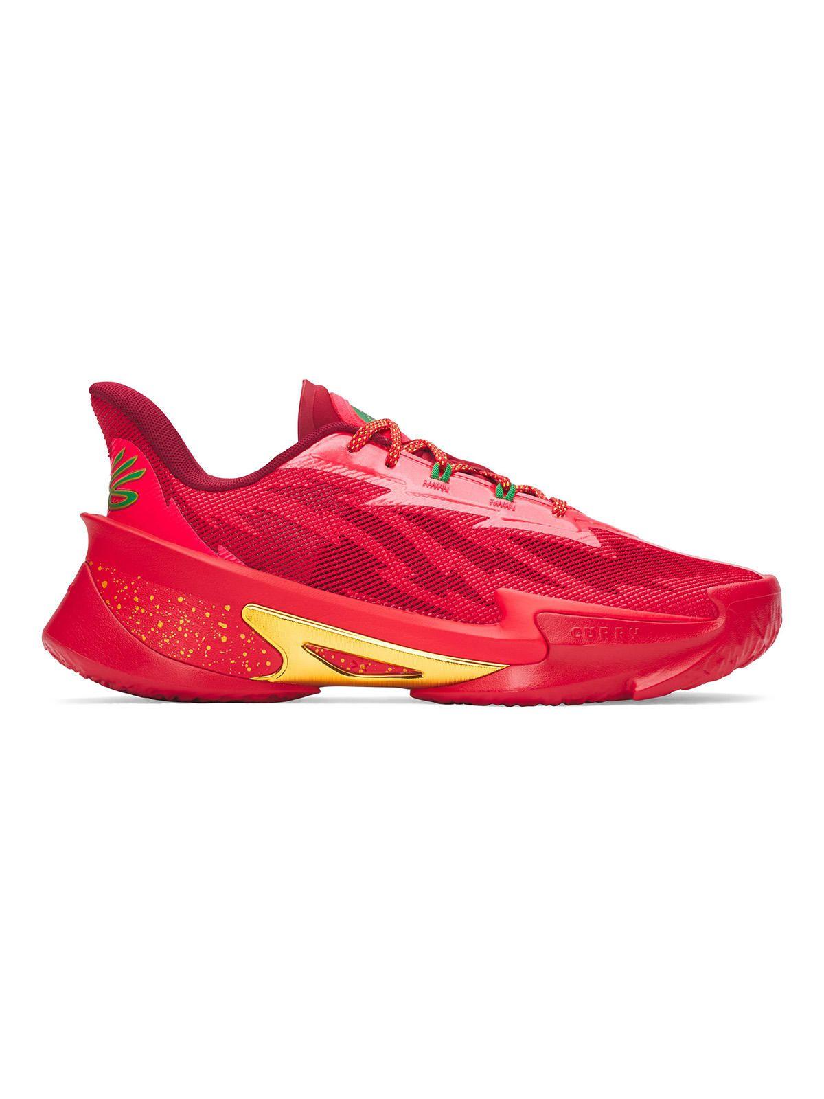 Zapatilla Basket Curry Series 7 rojo -0