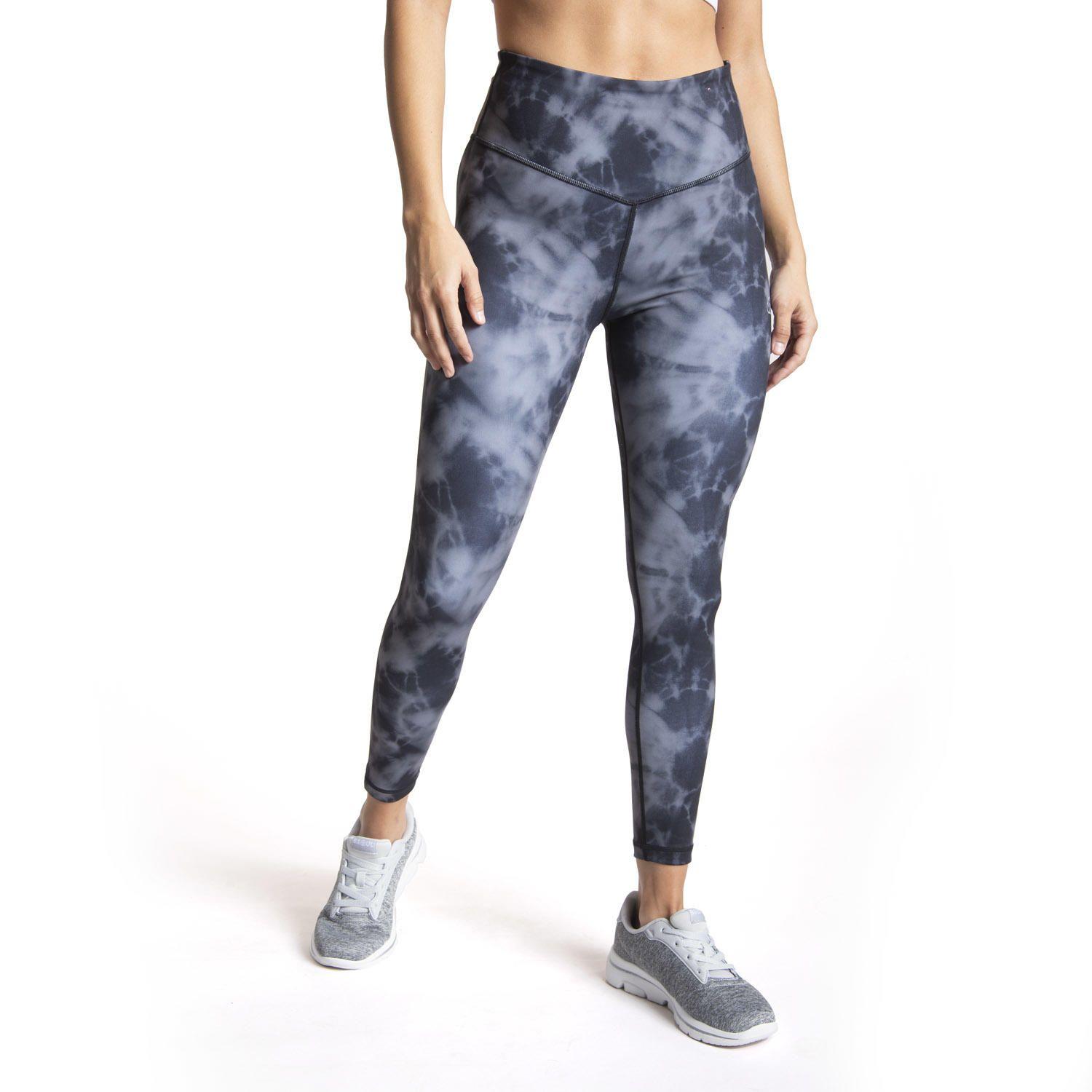 Calza Mujer T Dye Print Hr Ankle Multicolor-0