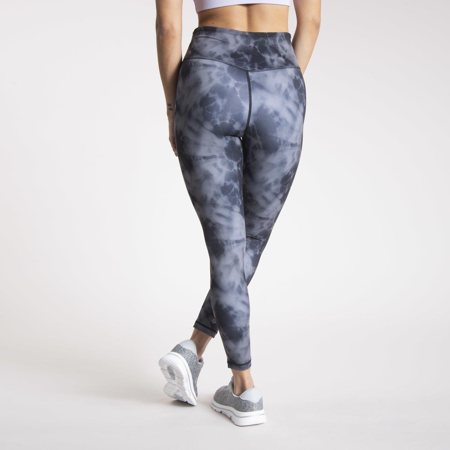 Calza Mujer T Dye Print Hr Ankle Multicolor-2