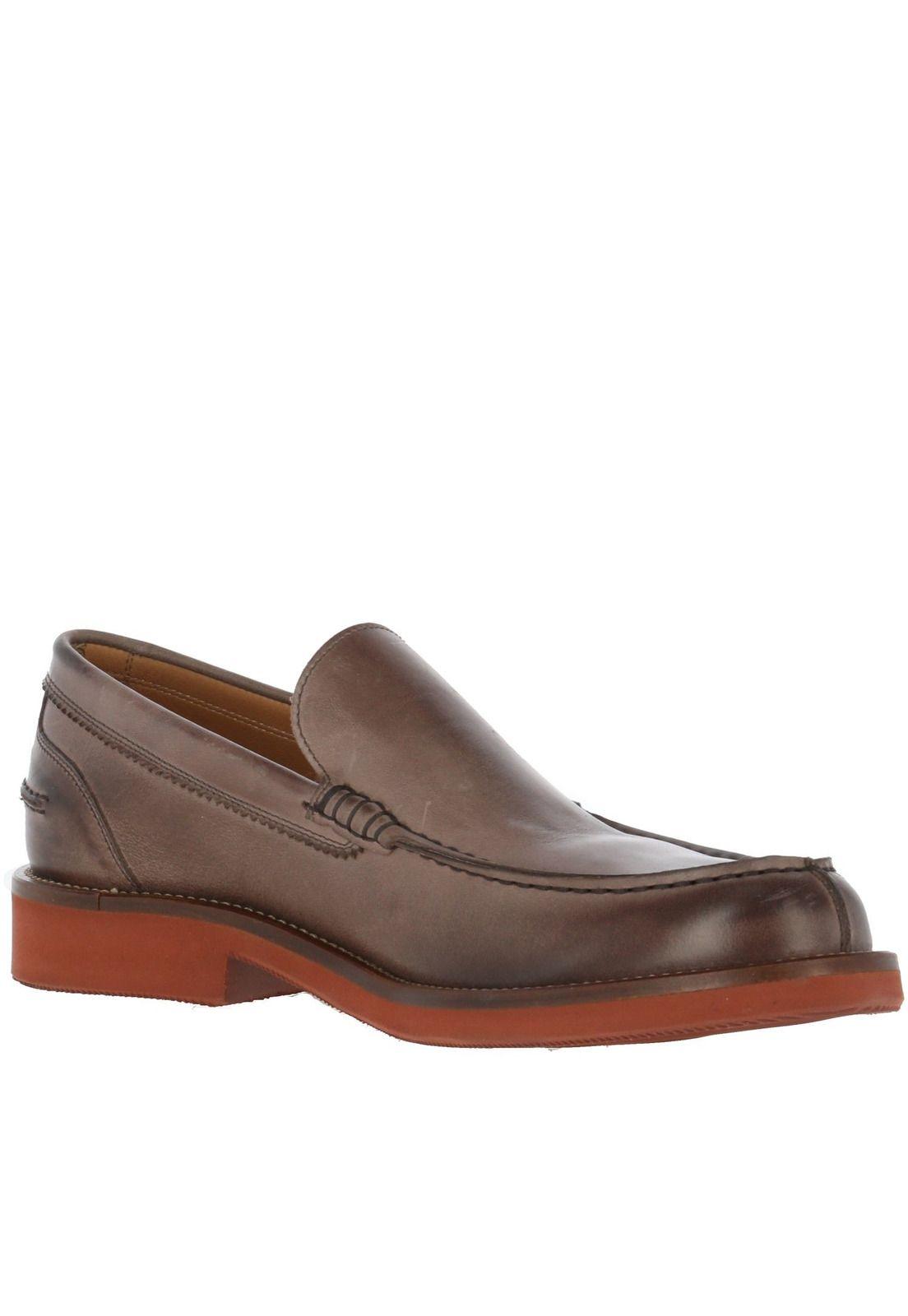 Slip On Cuero Asimov Café-1