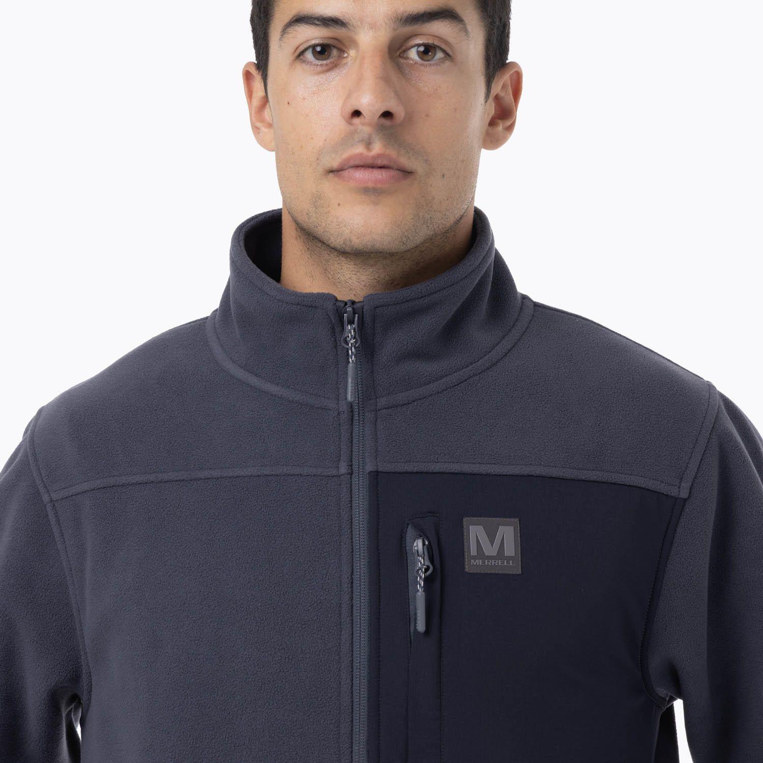 Polar Hombre Deches Snap Microfleece  Azul-4