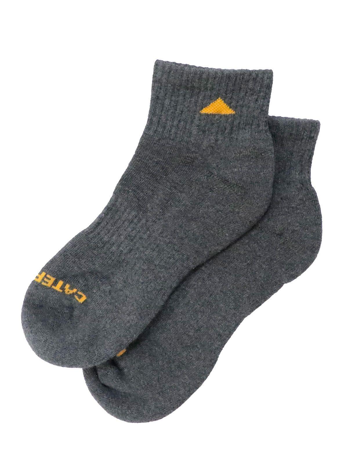Pack 3 Calcetines Cortos Unisex Basics Gris Oscuro-0