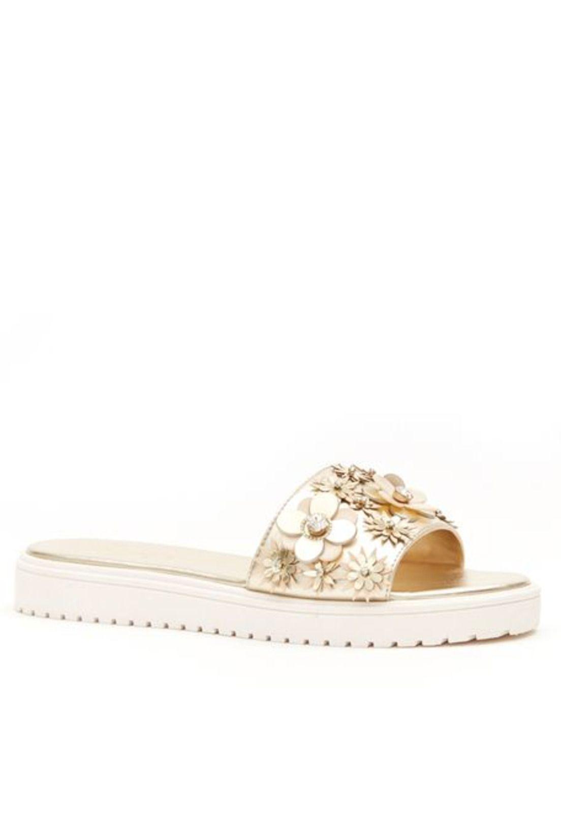 Sandalia Rosolas Gold Nine West-0