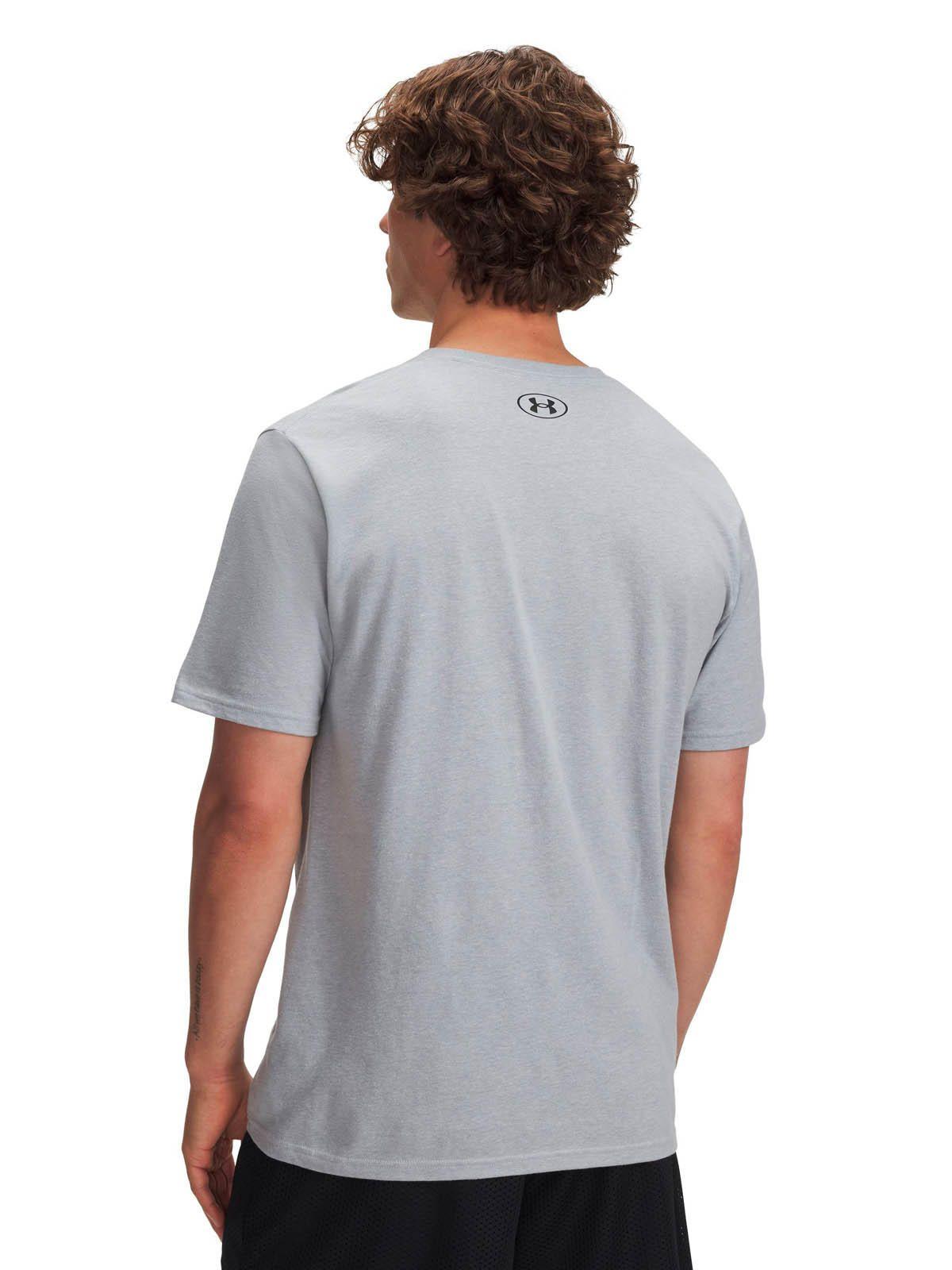 Polera Manga Corta Lifestyle  Hombre Camo chest stripe Gris -1