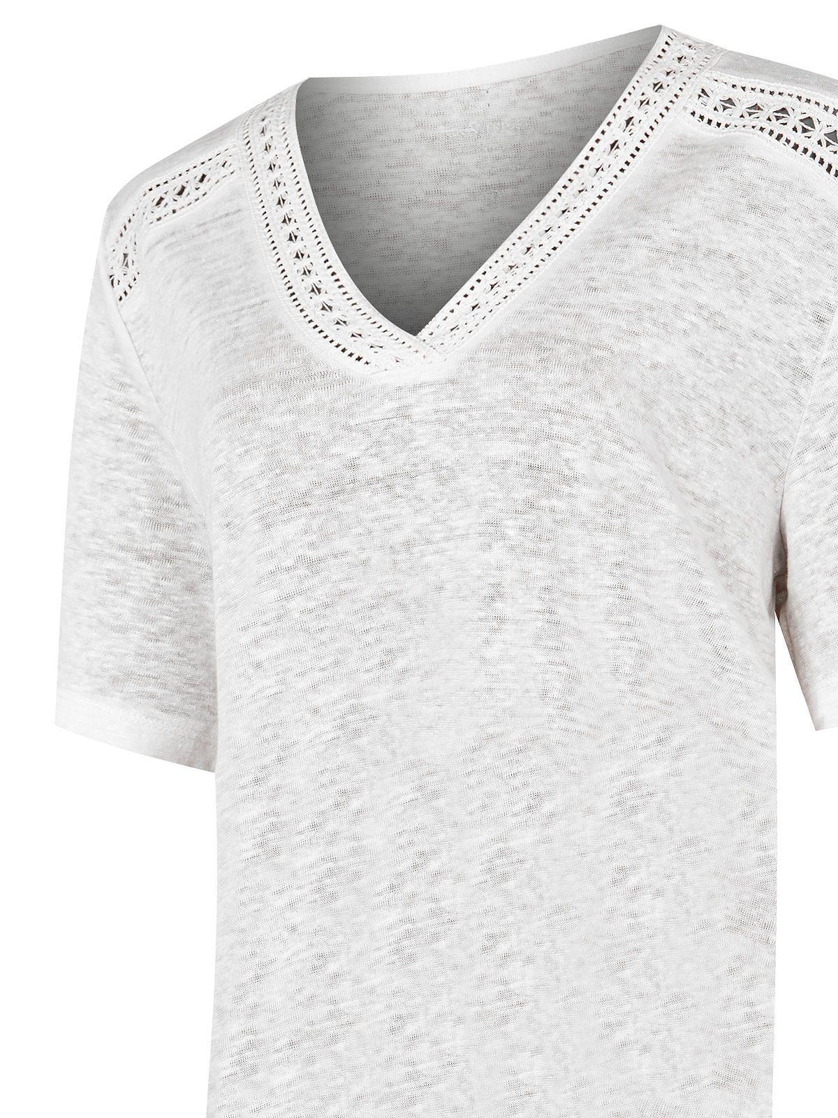 Polera Lino Orgánico Beige Remini Mujer -3