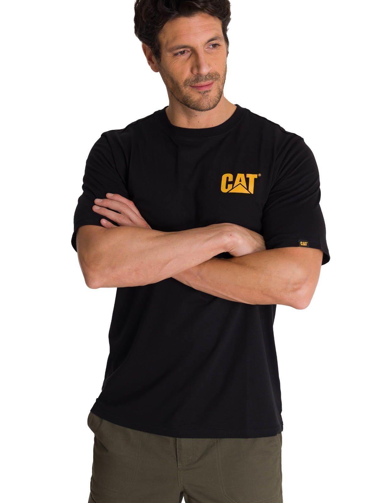 Polera Manga Corta Hombre Diseño Hard Work Negro-0