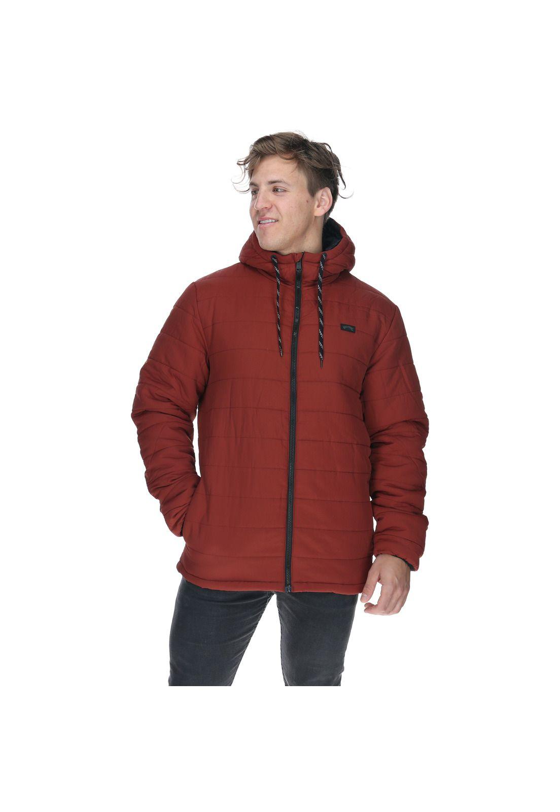 Parka Hombre Daily Puffer Rojo-0