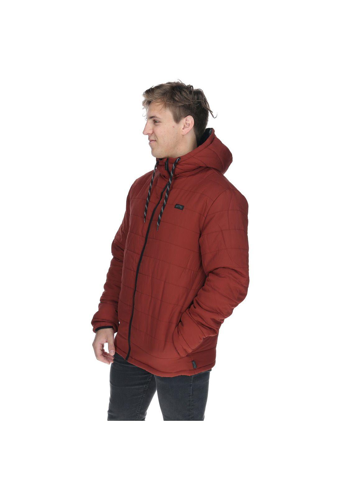 Parka Hombre Daily Puffer Rojo-1