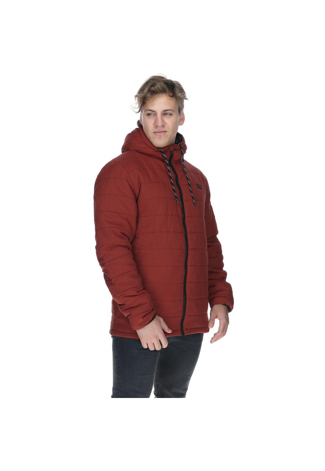 Parka Hombre Daily Puffer Rojo-4
