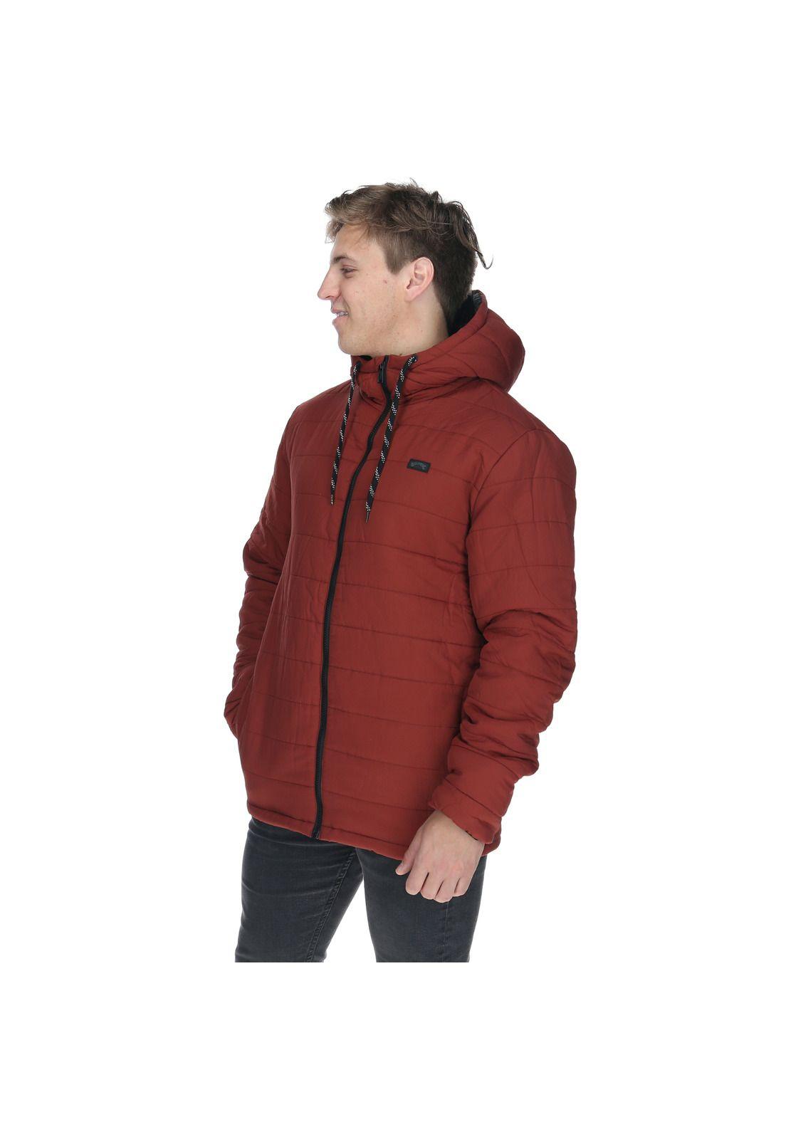 Parka Hombre Daily Puffer Rojo-5