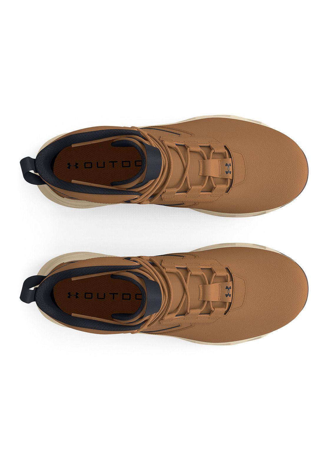 Zapatos táctico UA Stellar G2 de 6" para hombre Café-4