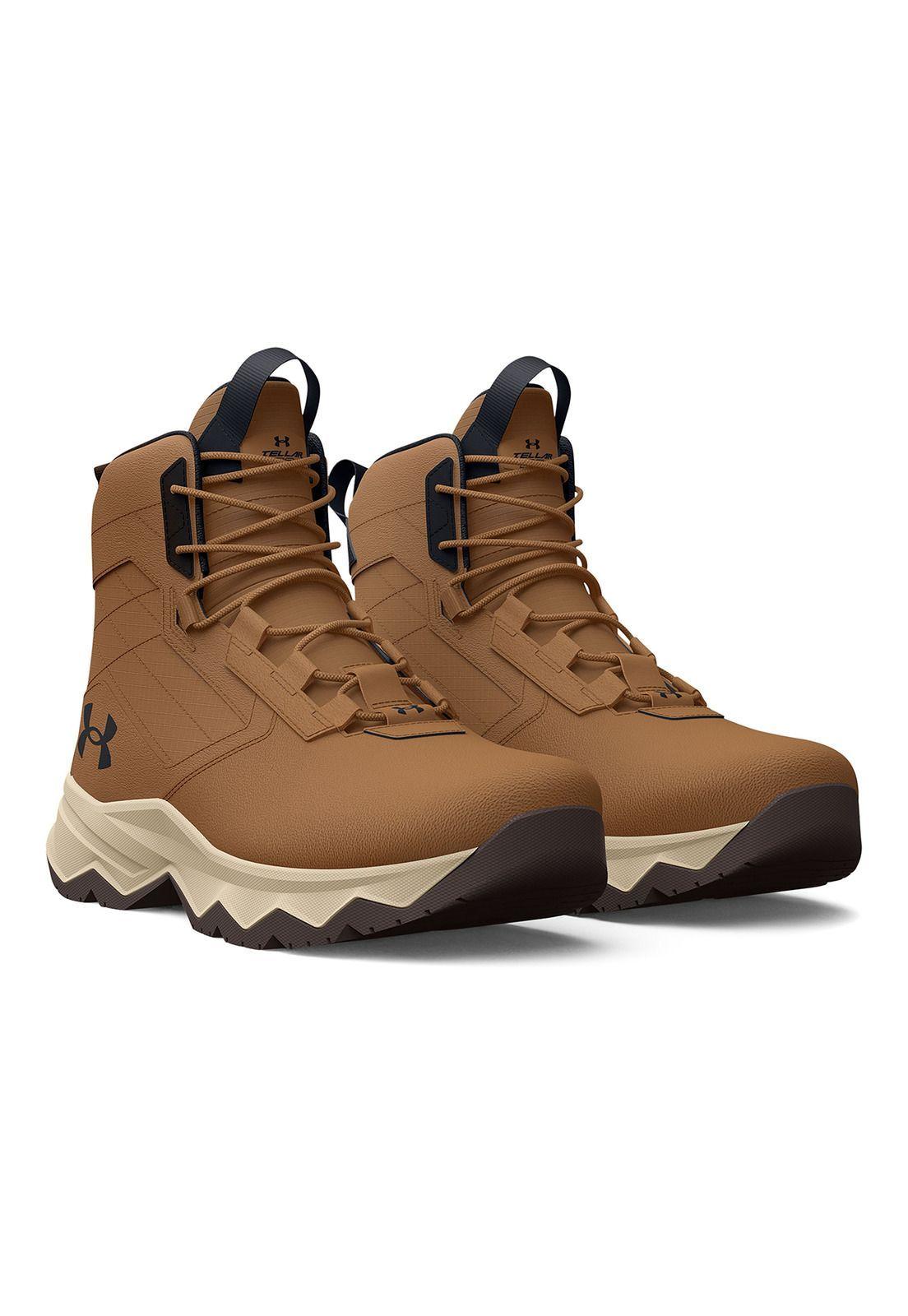 Zapatos táctico UA Stellar G2 de 6" para hombre Café-5