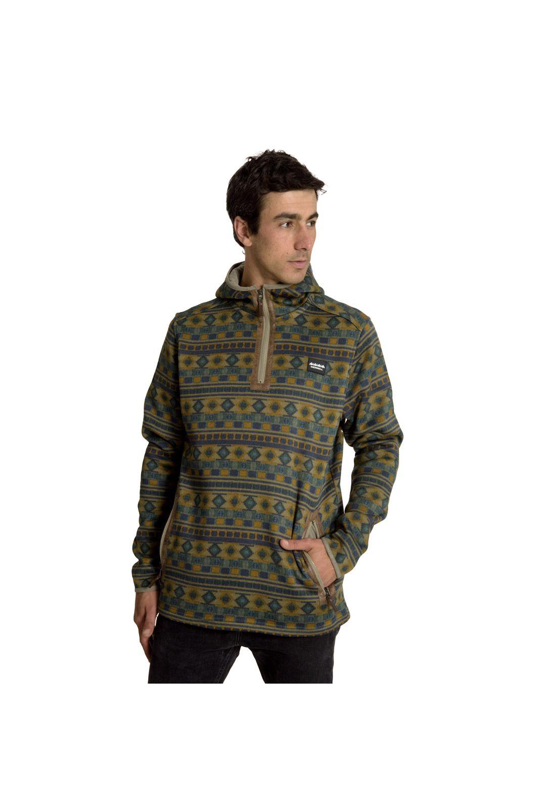 Polar Hombre Tribu Half Zip Multicolor-0