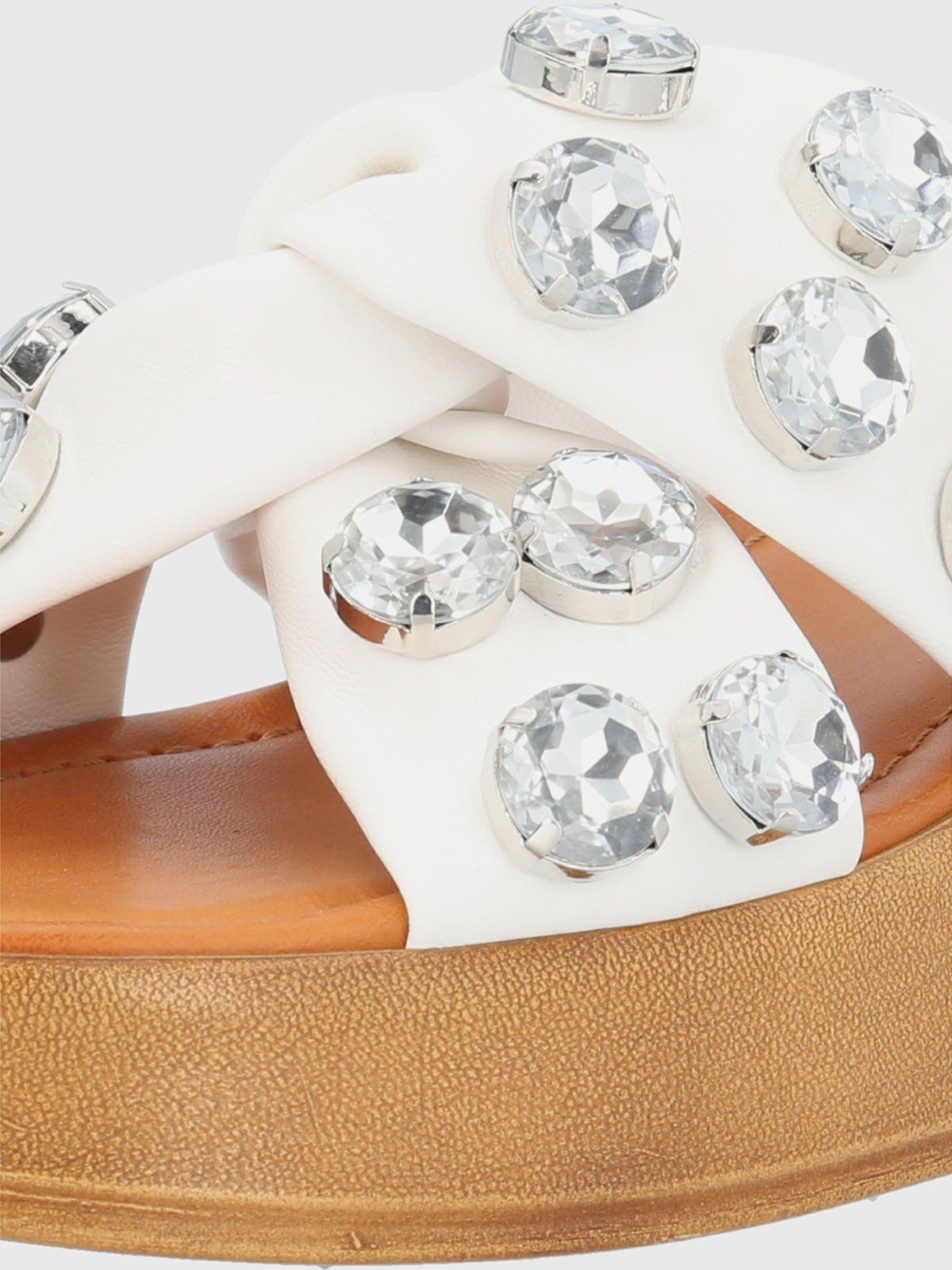 Sandalia Blanco Mujer Mariella -6