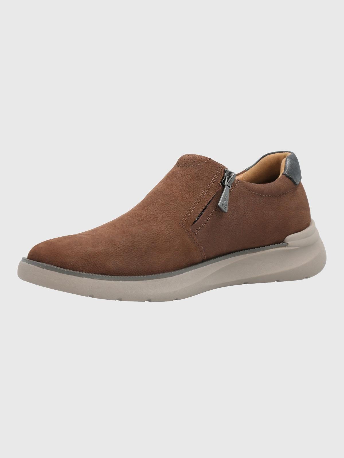 Zapato Mujer Cuero Marty Café-4