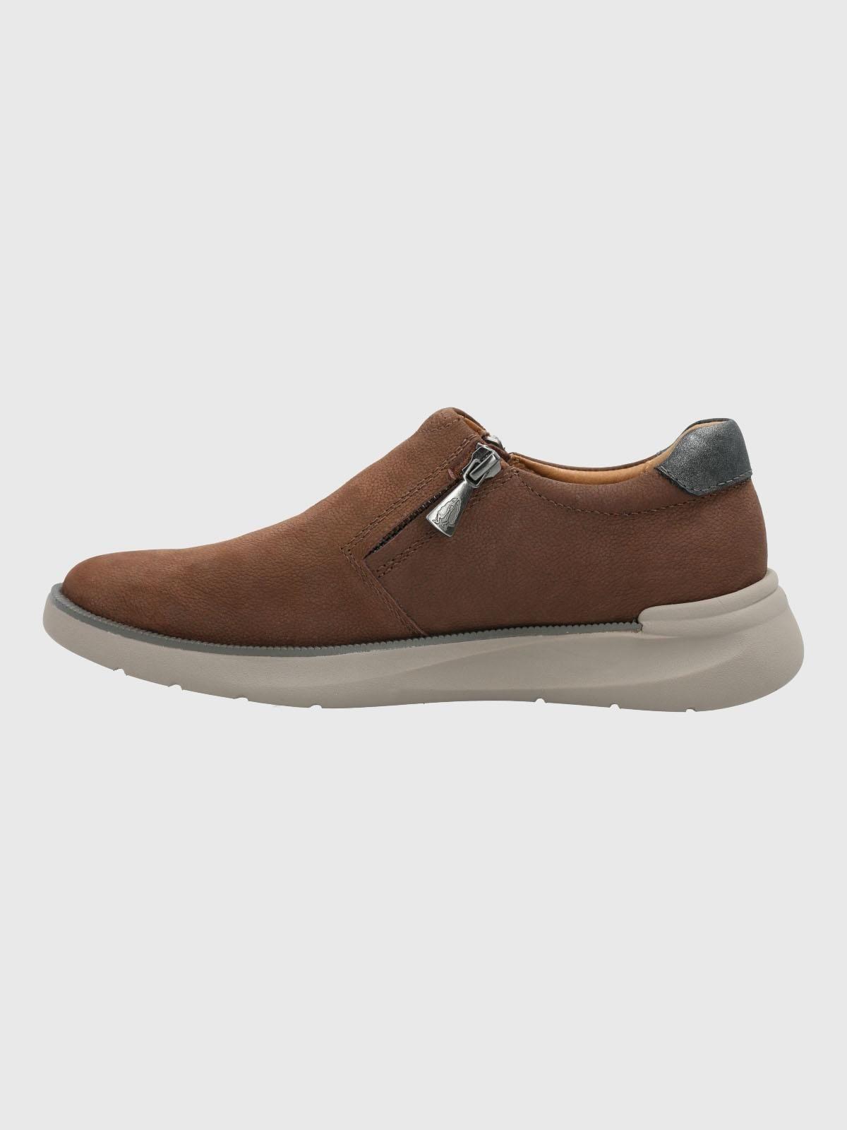 Zapato Mujer Cuero Marty Café-5