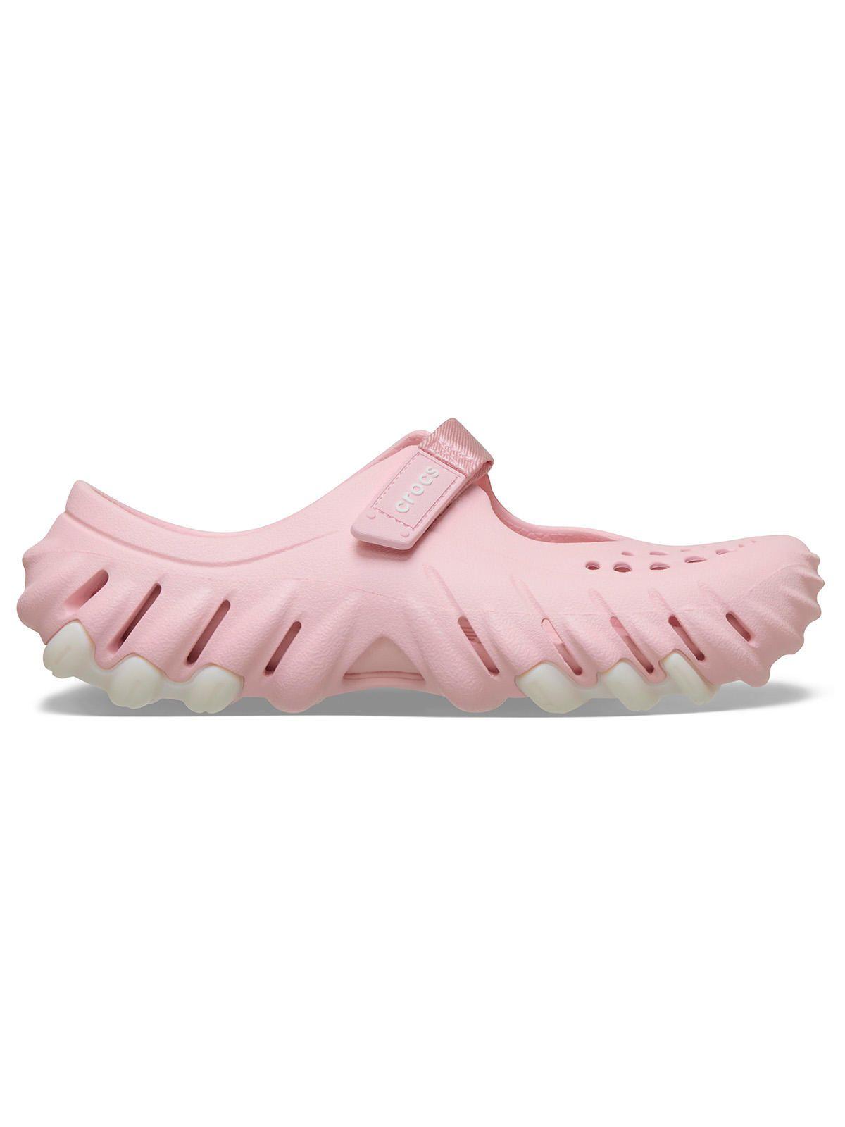 Zueco Mujer Echo Mary Jane Clog Rosado-0