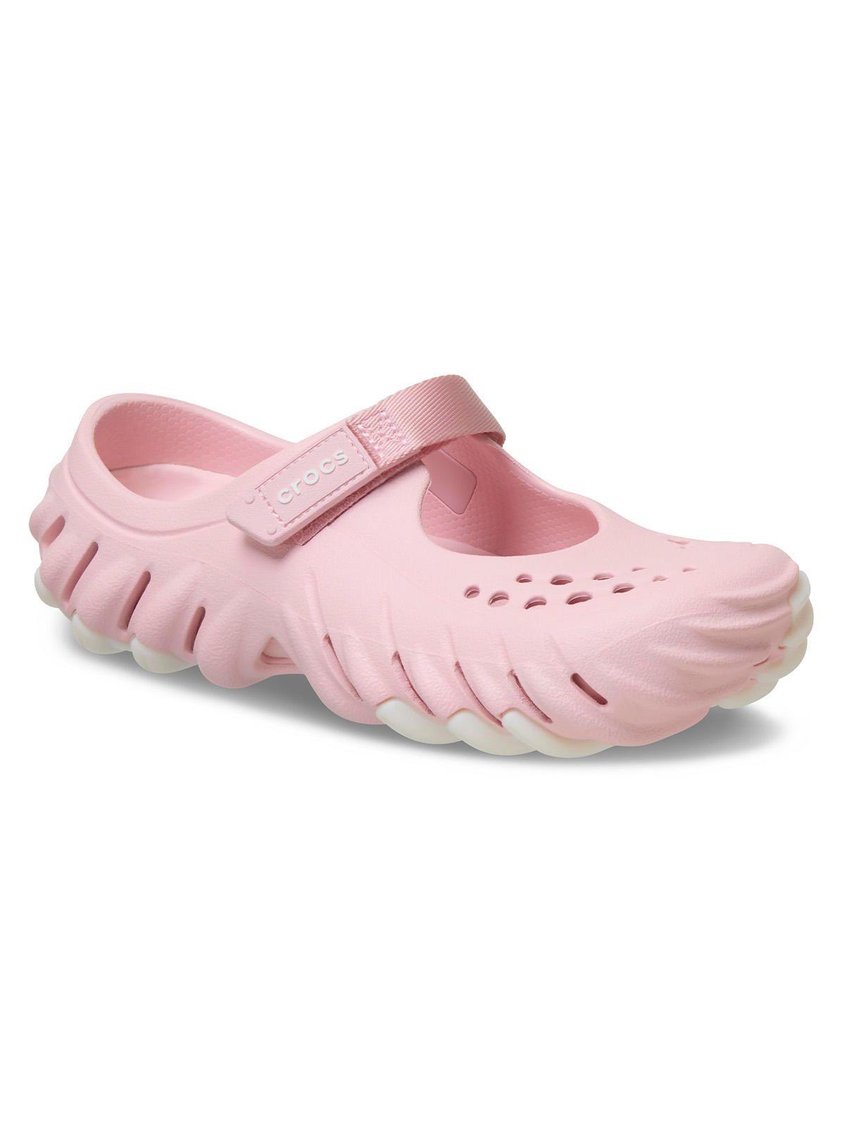 Zueco Mujer Echo Mary Jane Clog Rosado-1