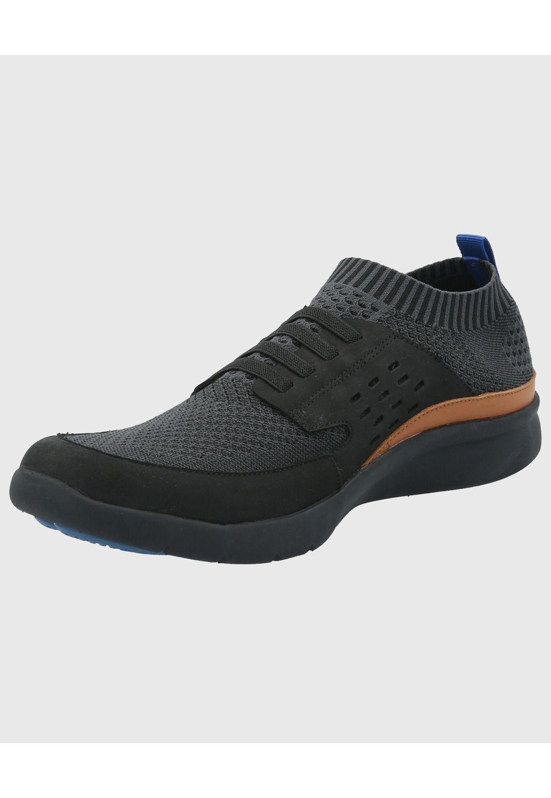Zapatilla Knit Hombre Martin 3 Negro-4