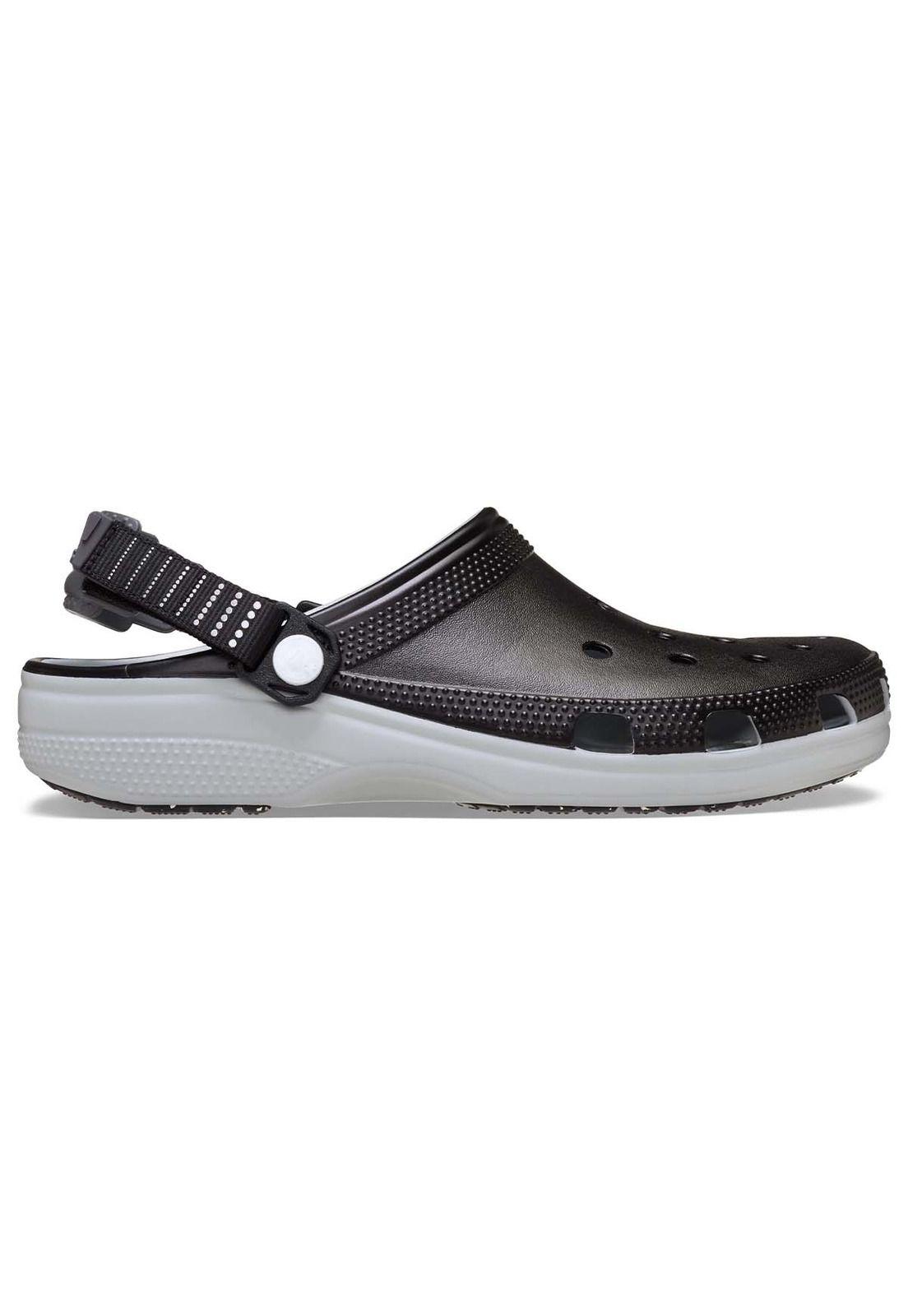 Zueco Crocs Hombre Classic Turbo Negro-0