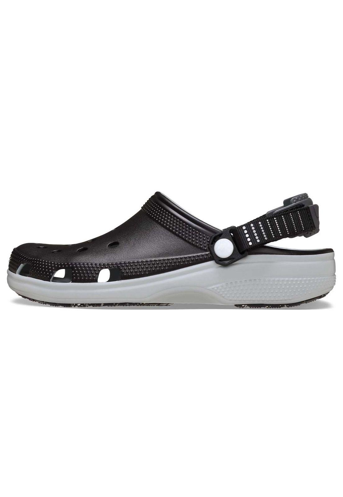 Zueco Crocs Hombre Classic Turbo Negro-1