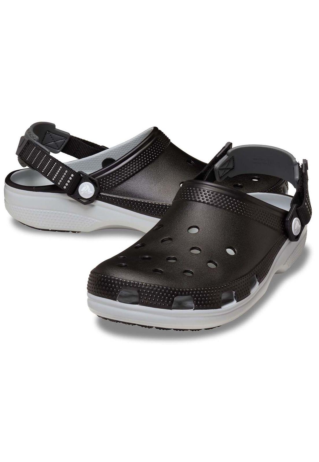 Zueco Crocs Hombre Classic Turbo Negro-3