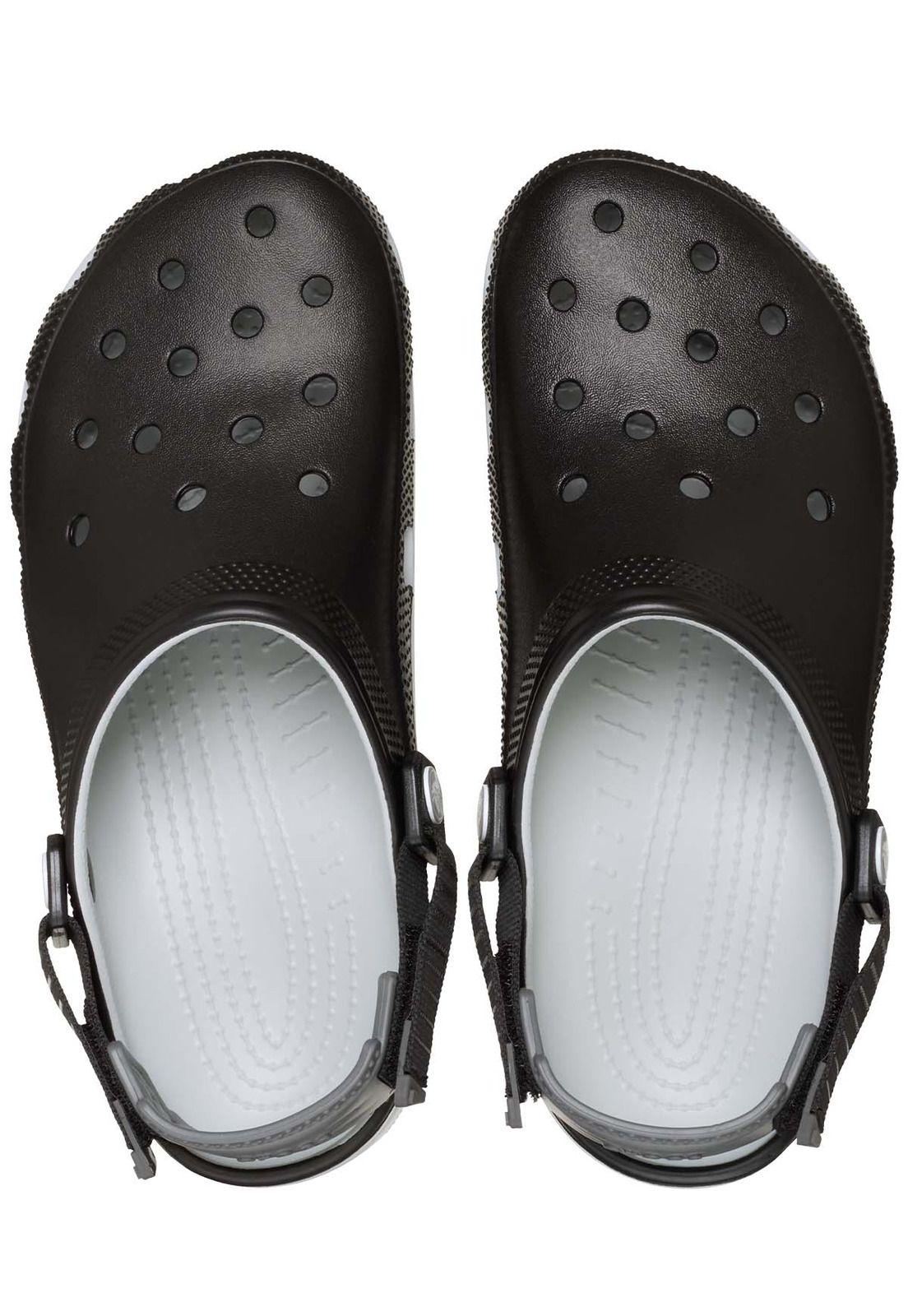 Zueco Crocs Hombre Classic Turbo Negro-4