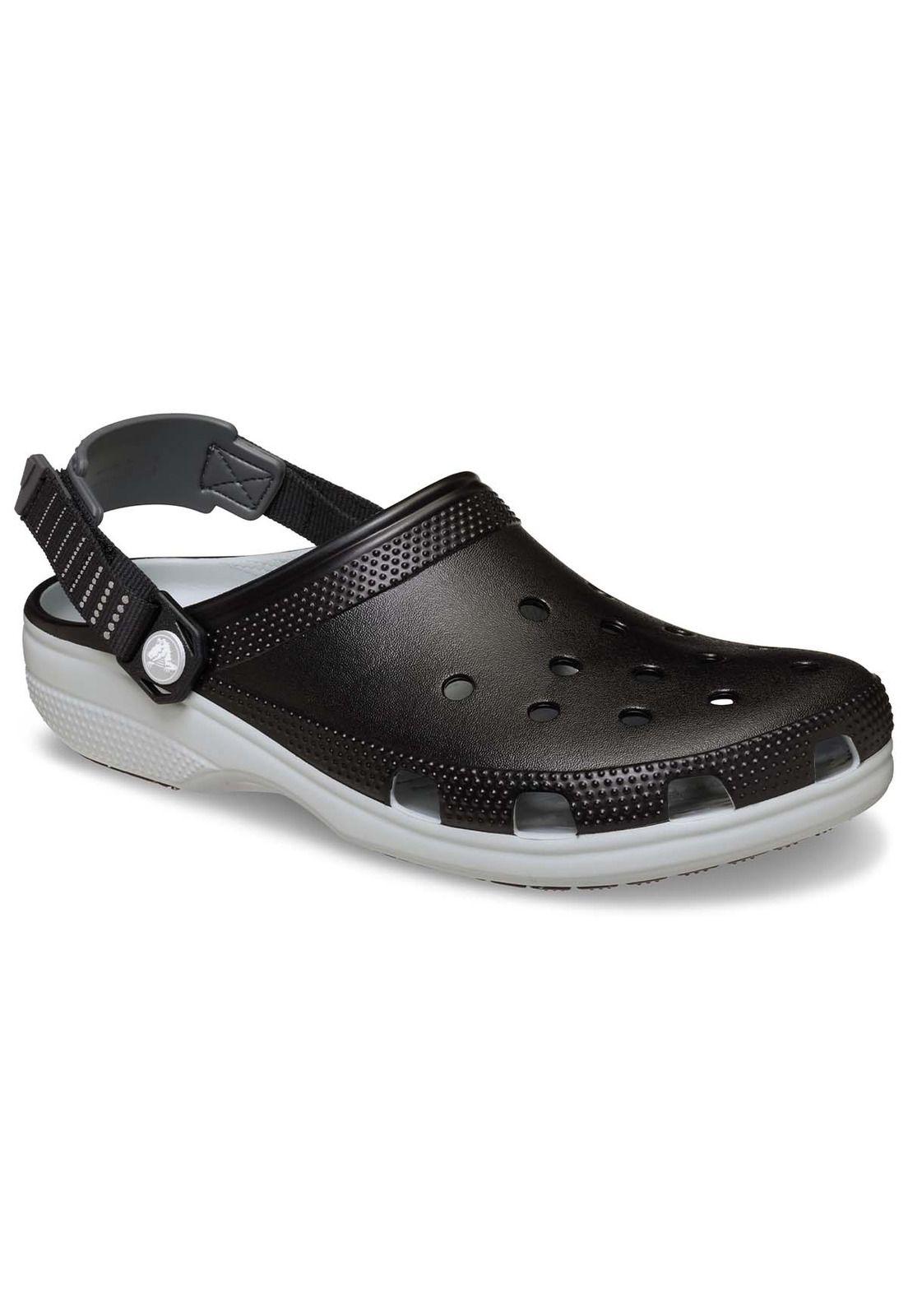 Zueco Crocs Hombre Classic Turbo Negro-6