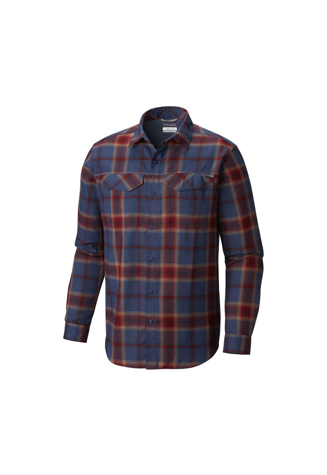 Camisa M/L Silver Ridge Flannel Azul-0