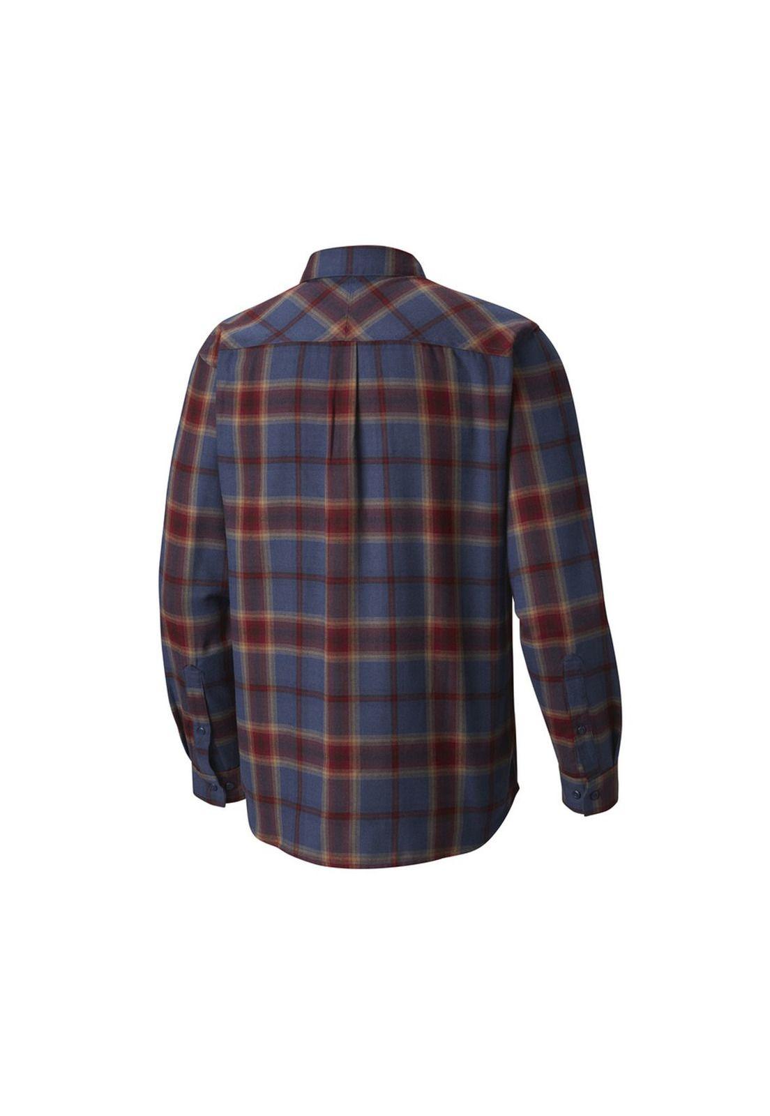 Camisa M/L Silver Ridge Flannel Azul-1