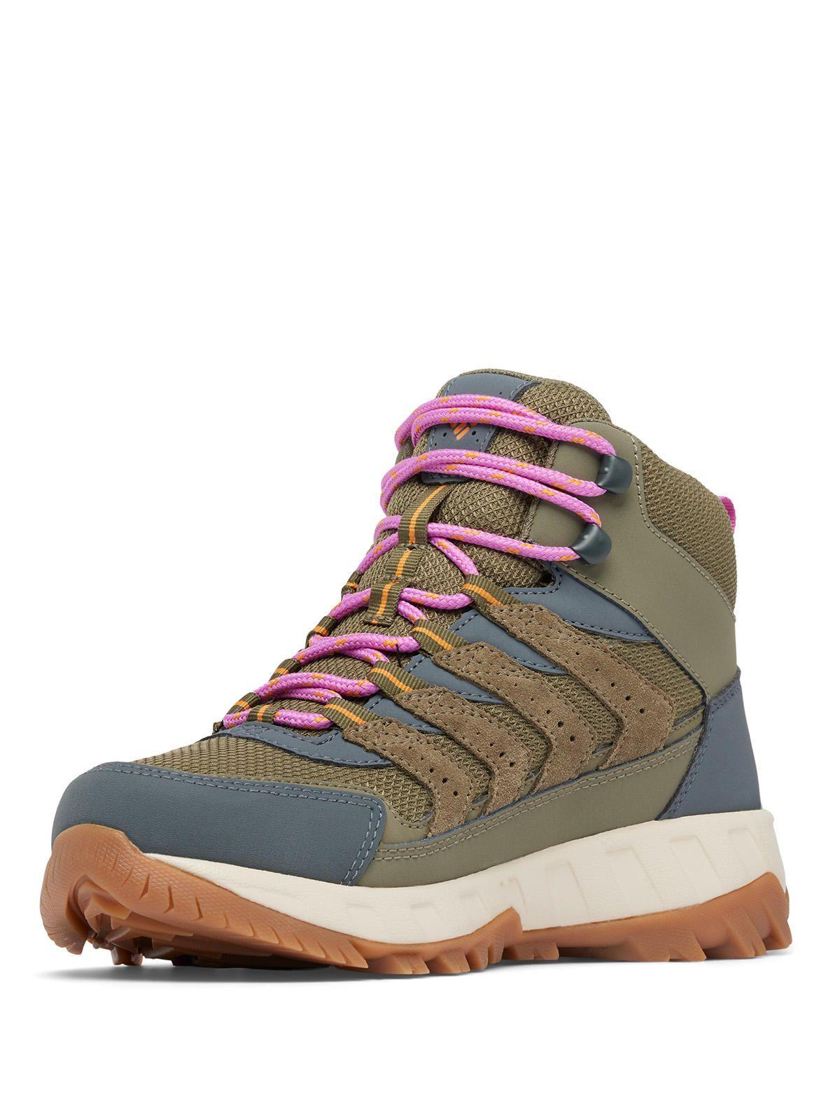 Botín Mujer Strata Trail Mid Wp Verde-3