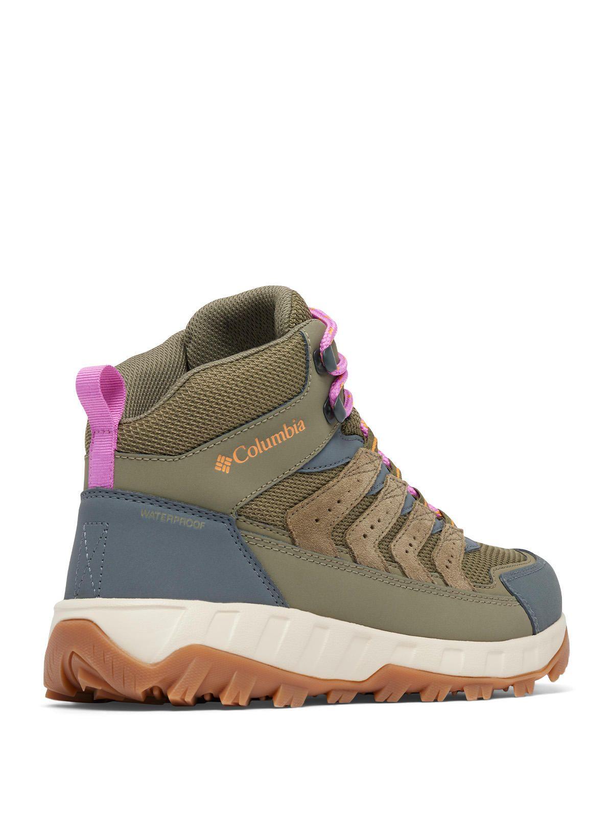 Botín Mujer Strata Trail Mid Wp Verde-6