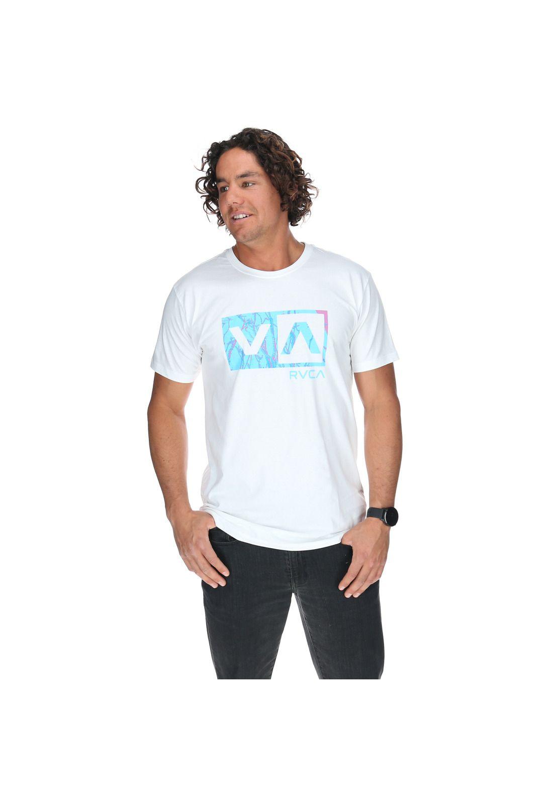 Polera M/C Hombre Balance Box Ss Blanco-0
