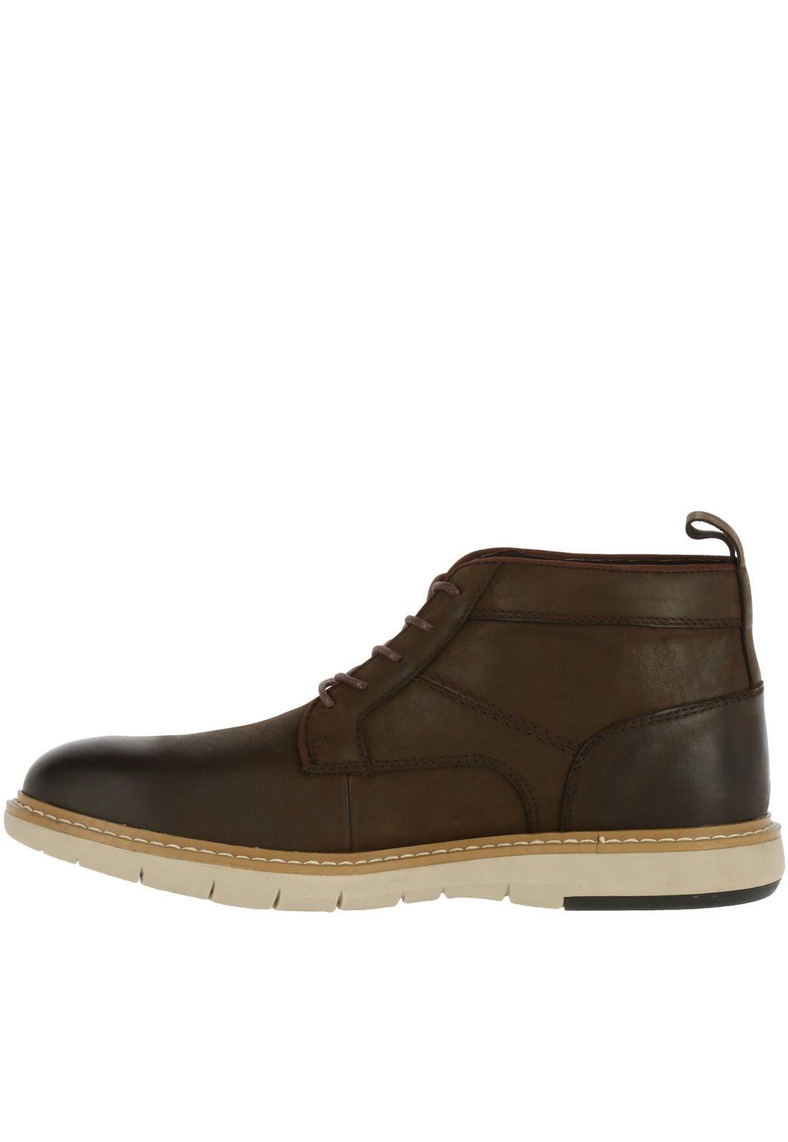 Botin Cuero Hombre Jackson Café-2