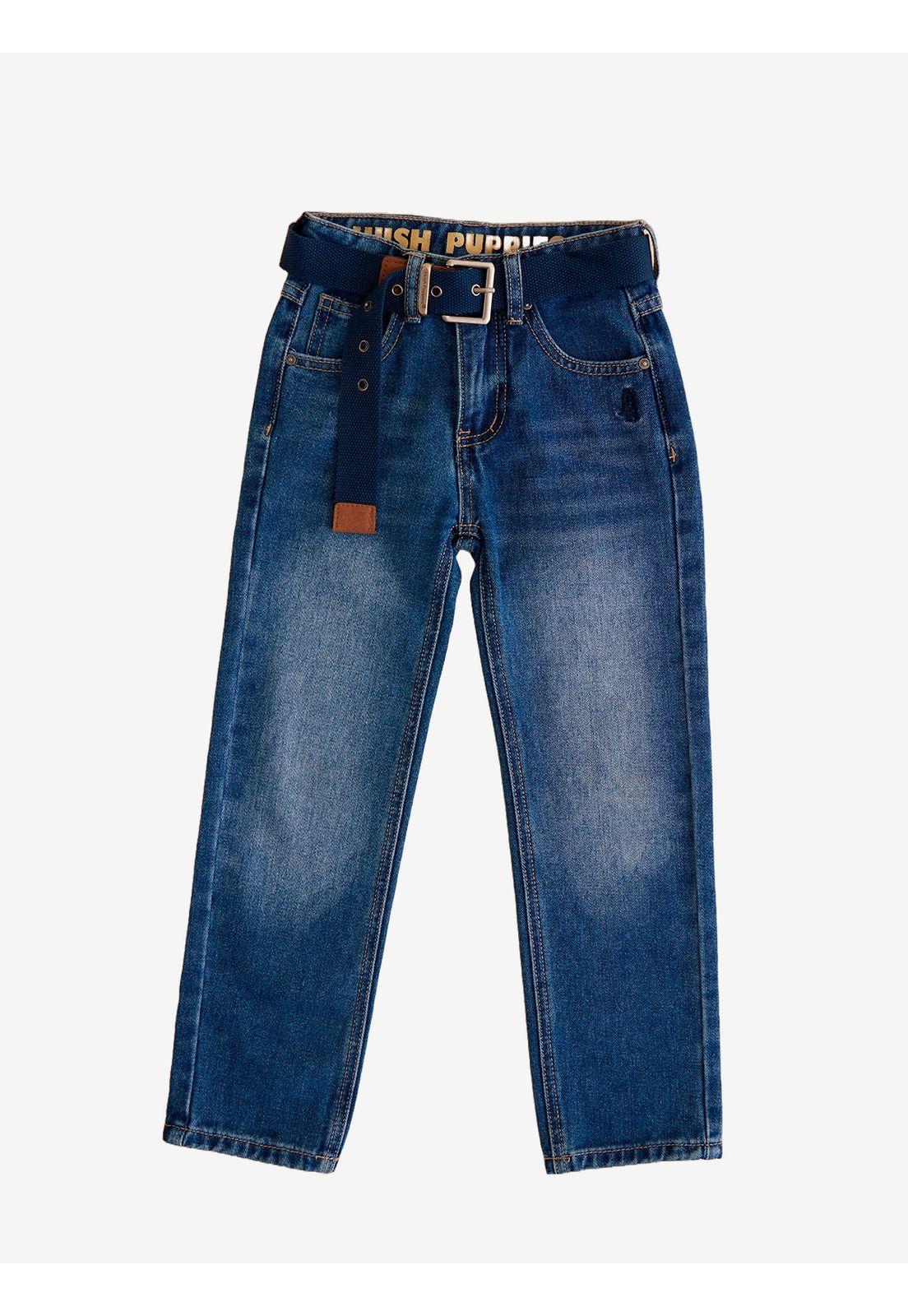 Jeans Niño Belt Denim-0
