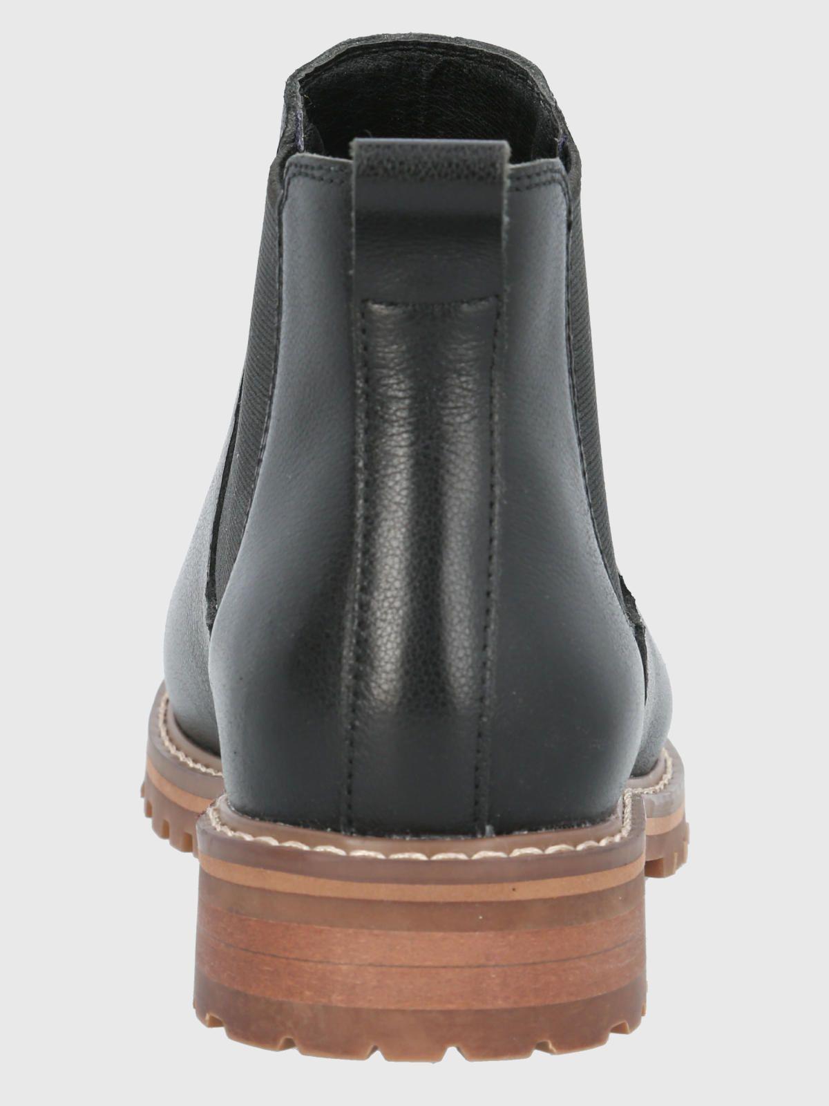 Botin Cuero Mujer Leri Chelsea Negro-6