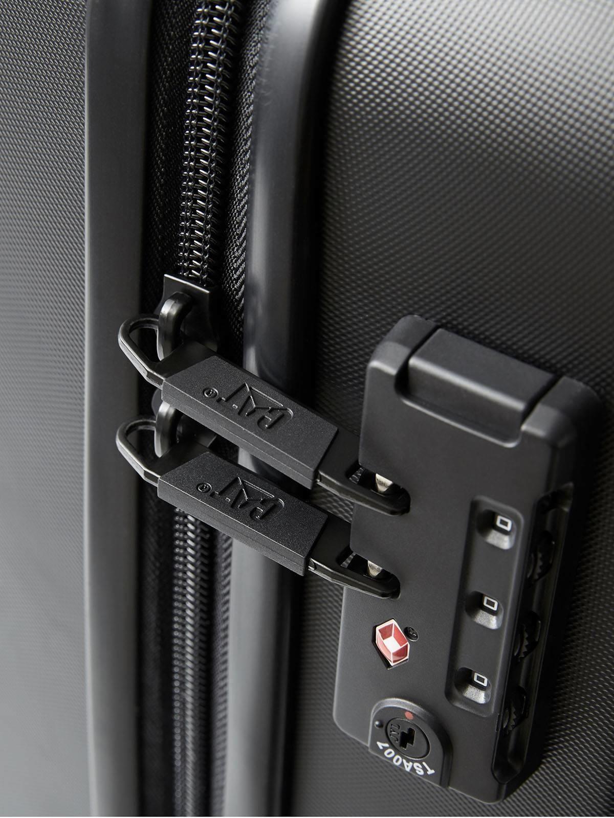 Maleta Industrial Plate 28 Unisex Negra-8