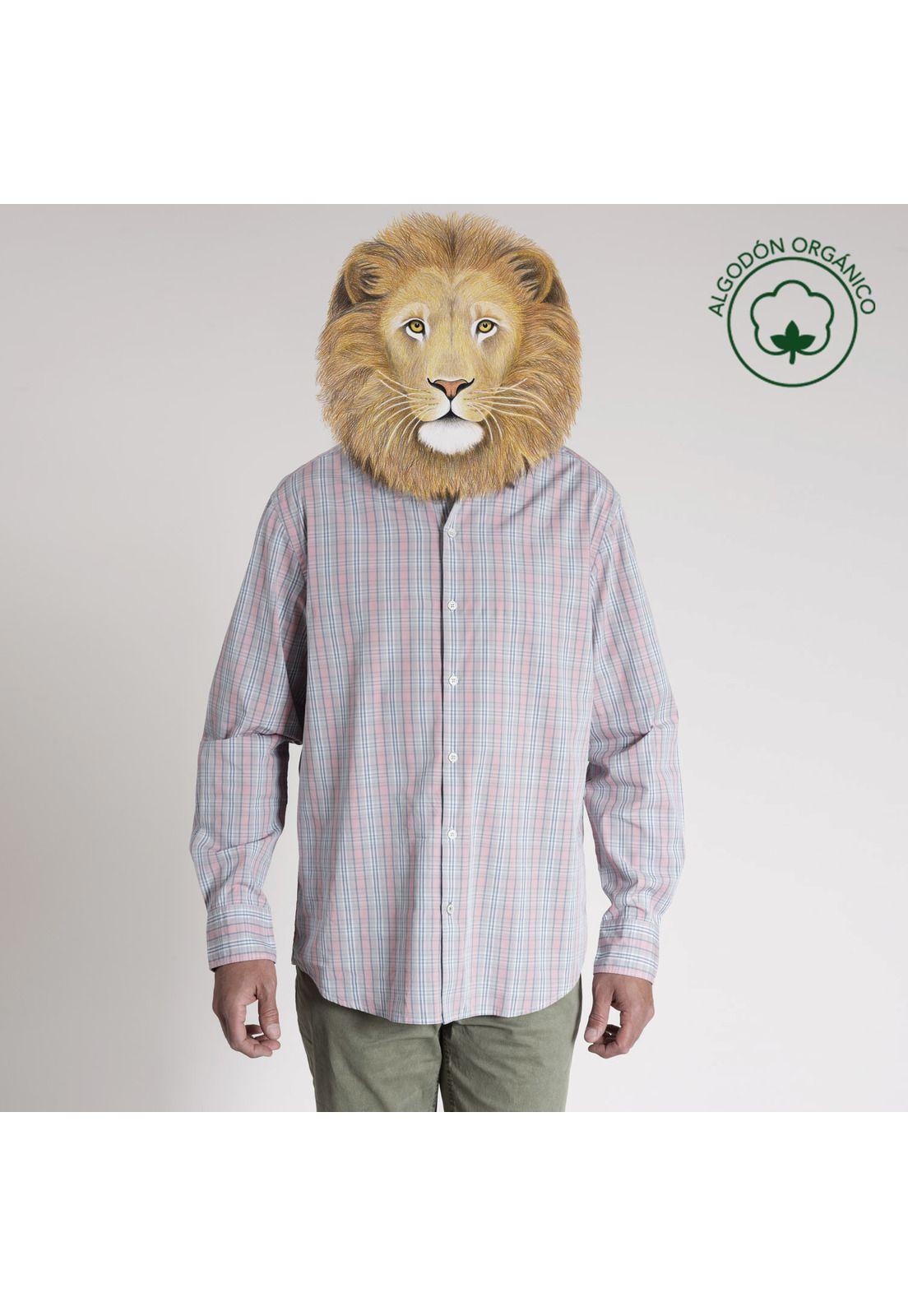 Camisa Masculino Galiana Aldogón Orgánico  Rosa-0