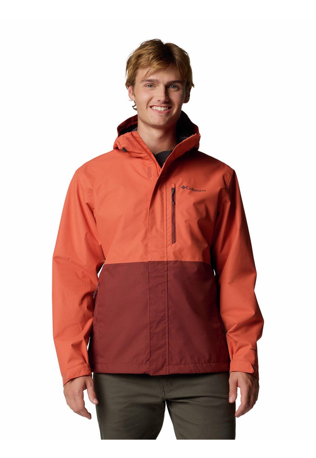 Cortaviento impermeab Hombre Hikebound Ii Rojo-0