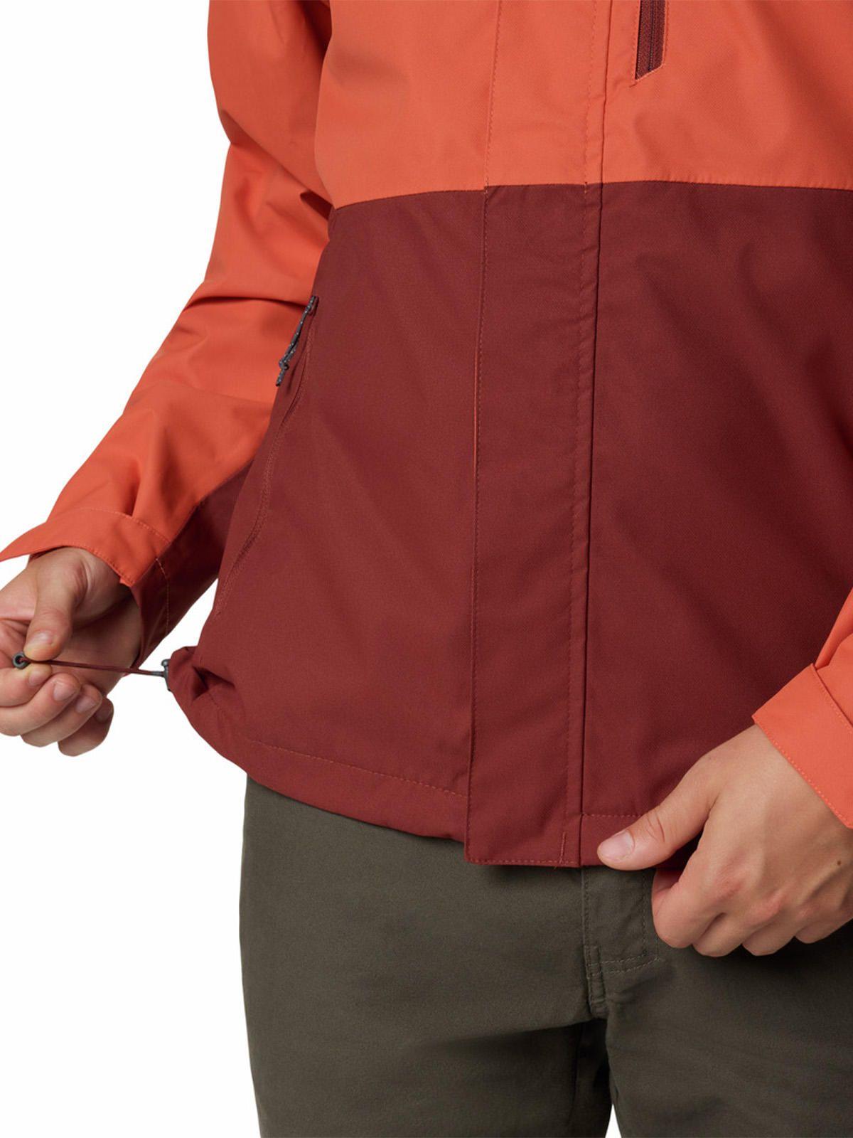 Cortaviento impermeab Hombre Hikebound Ii Rojo-4