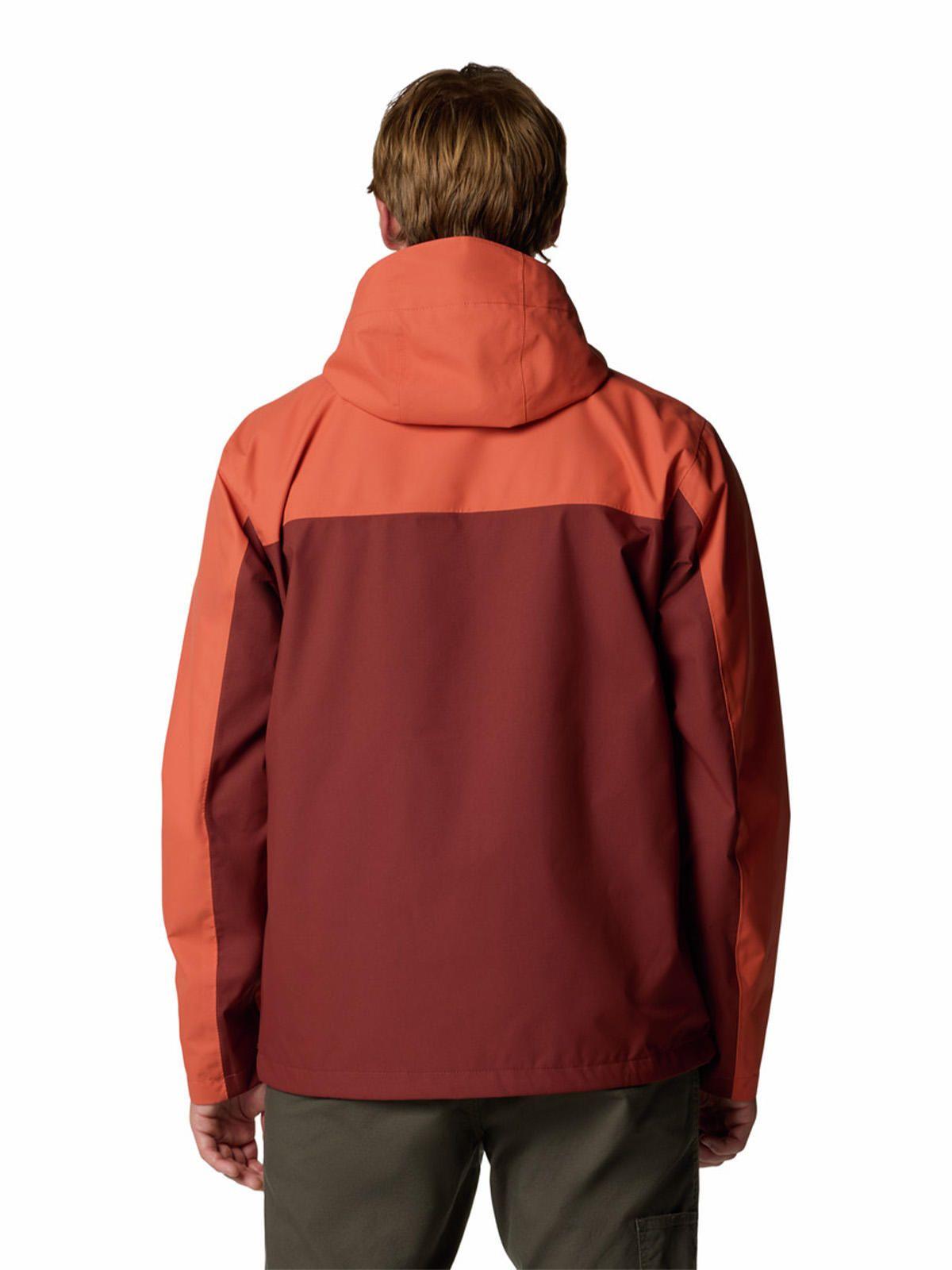 Cortaviento impermeab Hombre Hikebound Ii Rojo-5